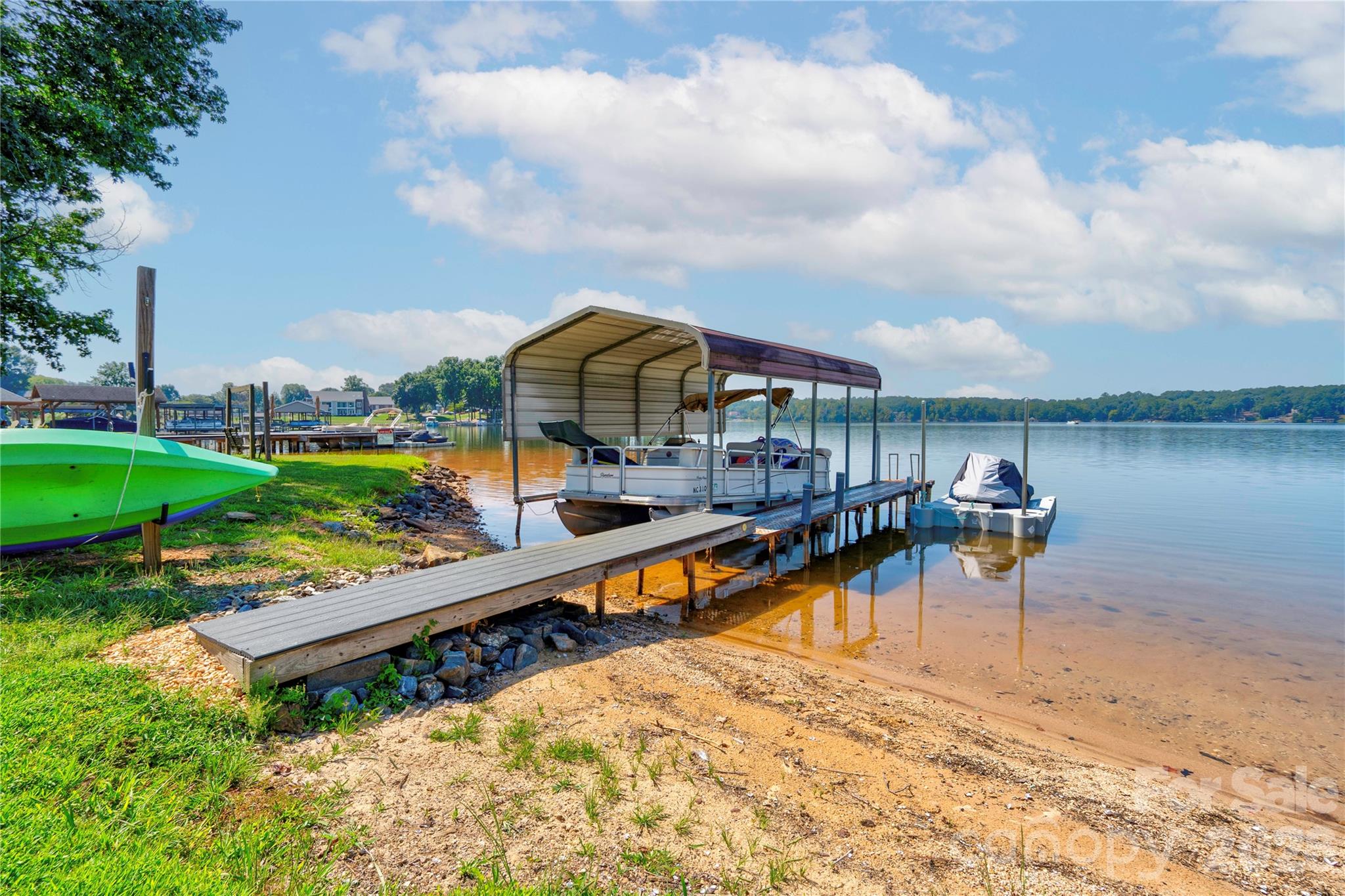 Boat slip. - 152 North Shore Drive, Cherryville