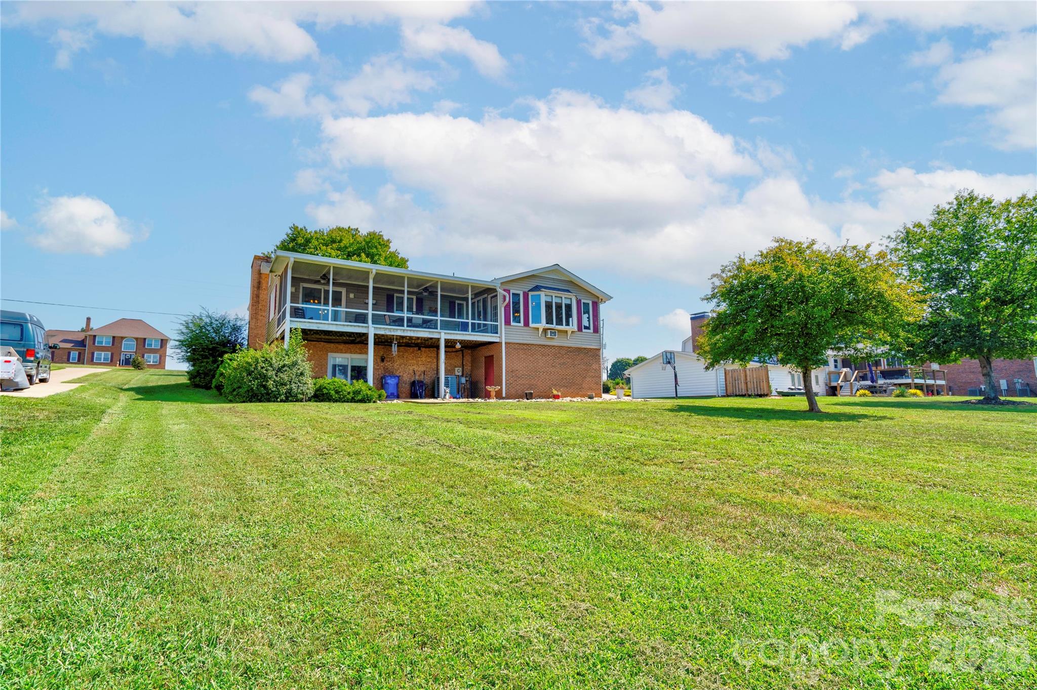 Back view. - 152 North Shore Drive, Cherryville