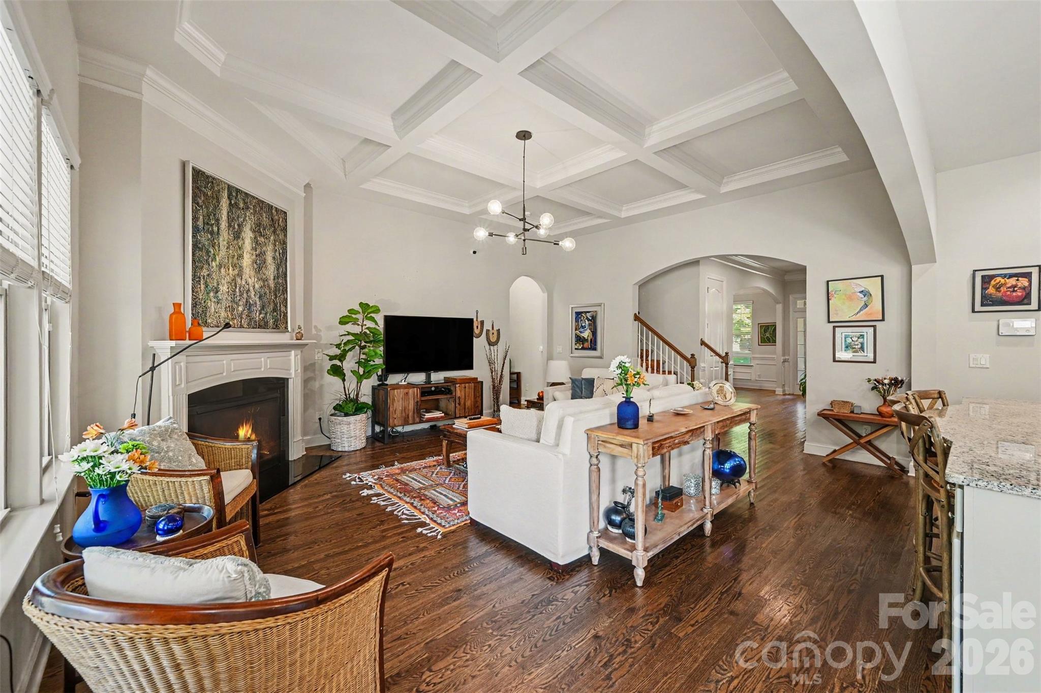 Family Room - 4106 Deer Track Court, Mint Hill