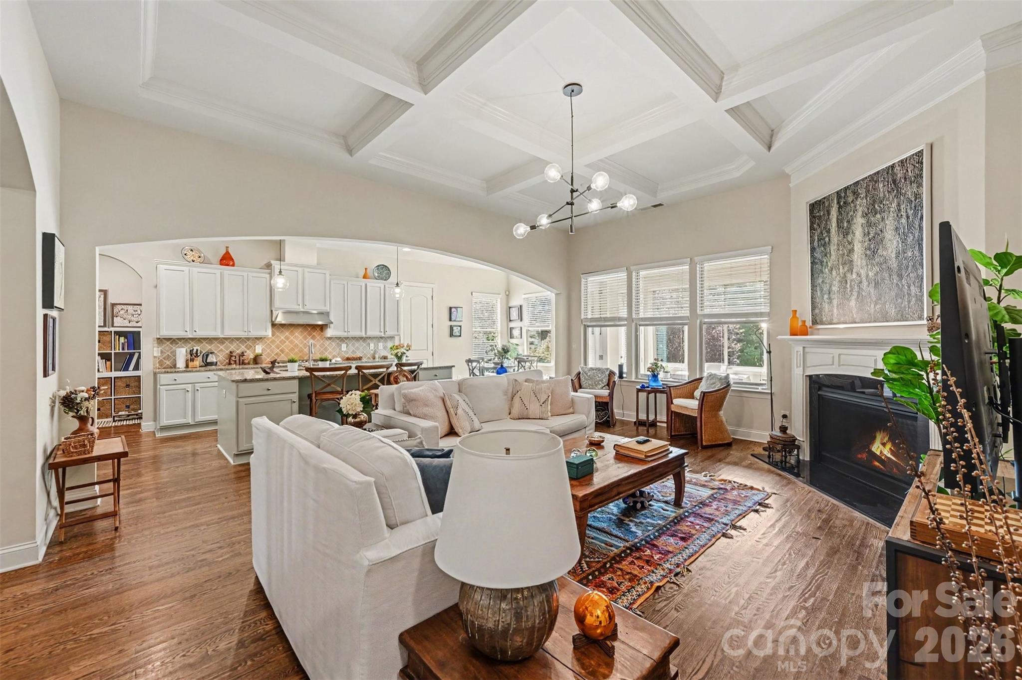 Family Room - 4106 Deer Track Court, Mint Hill