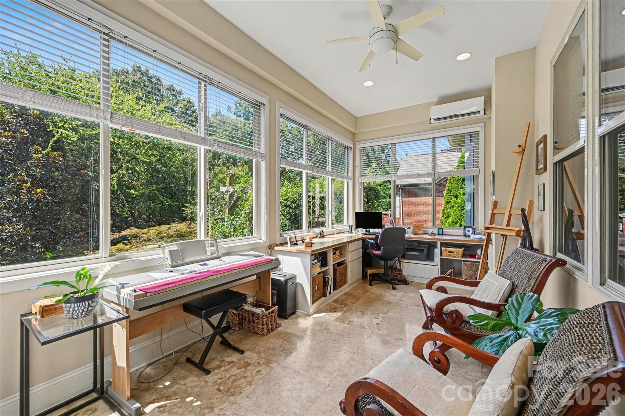 Sunroom/Office - 4106 Deer Track Court, Mint Hill