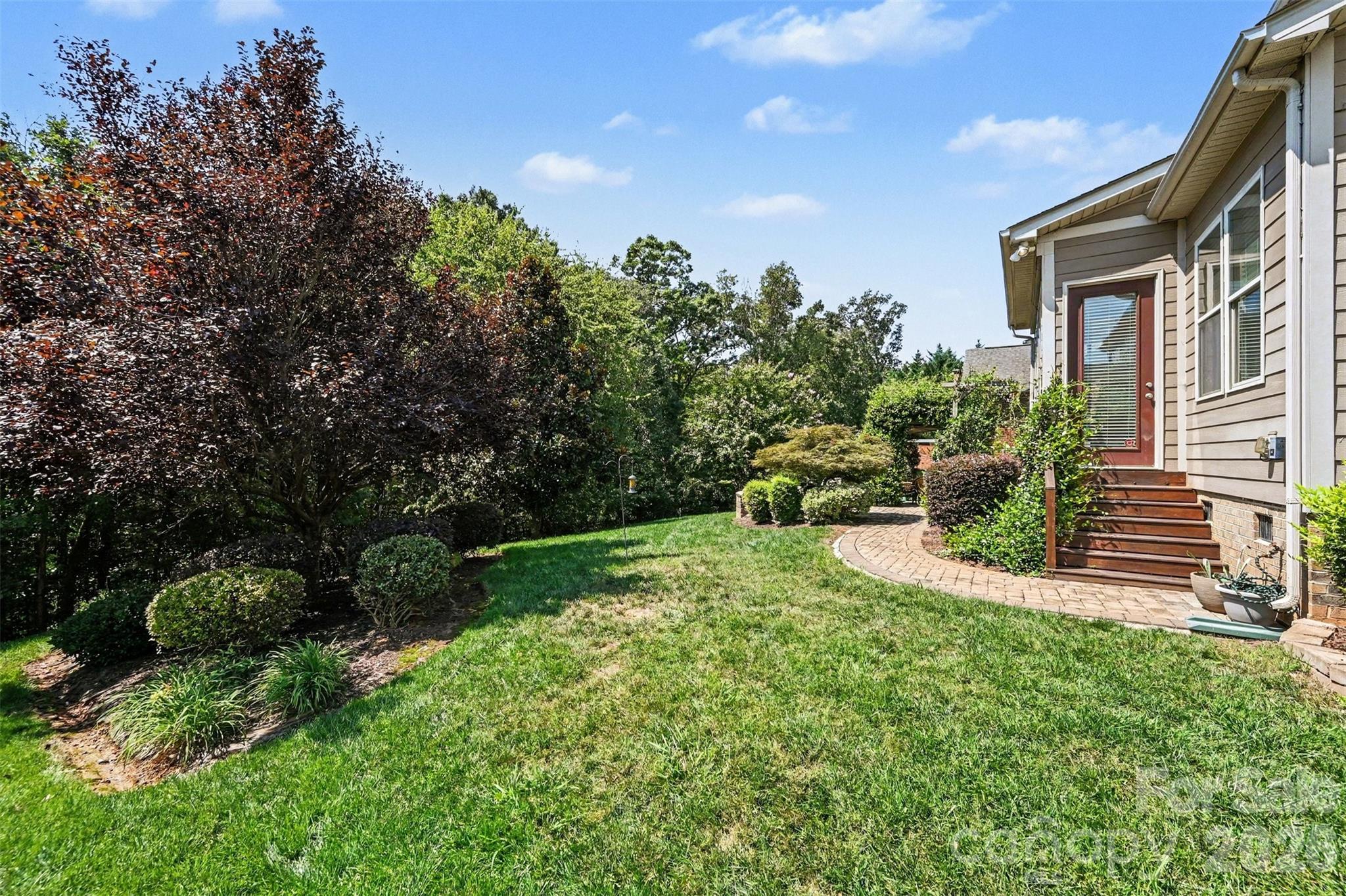 Backyard - 4106 Deer Track Court, Mint Hill