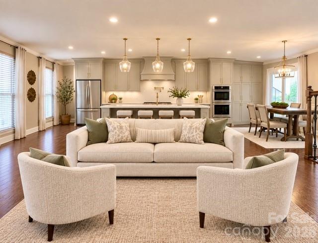 Proposed new floor plan for main area - 615 Kenway Loop, Mooresville