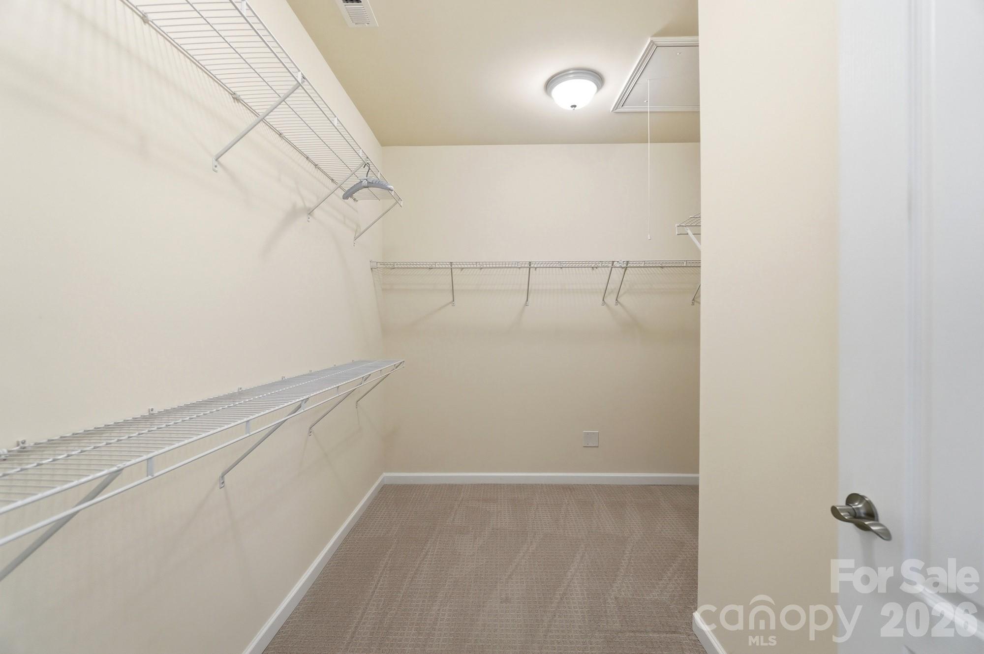 Huge walk-in closet - 1620 Red Leaf Drive, Fort Mill