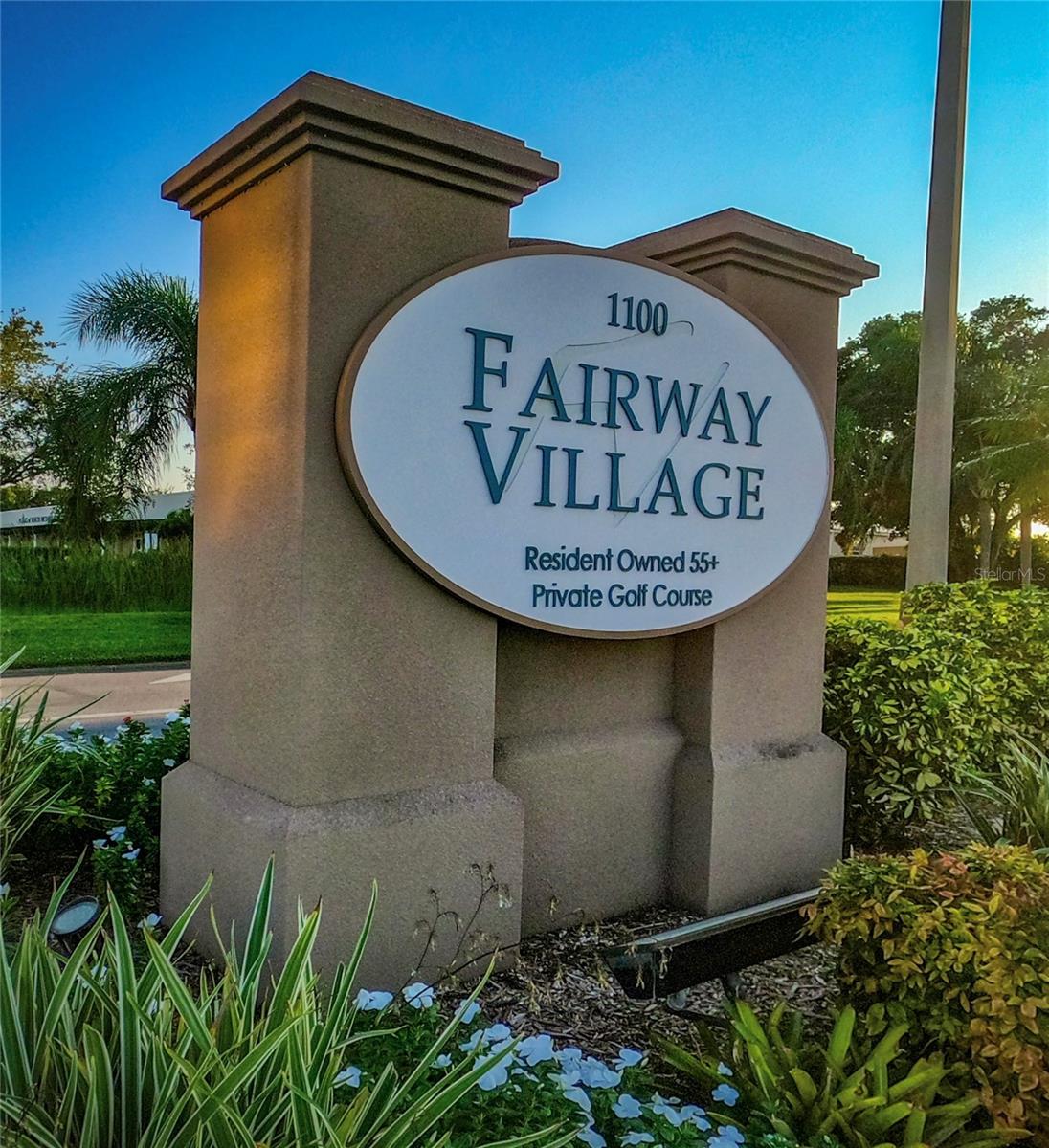 Entrance to the community - 1100 BELCHER RD S #535, LARGO