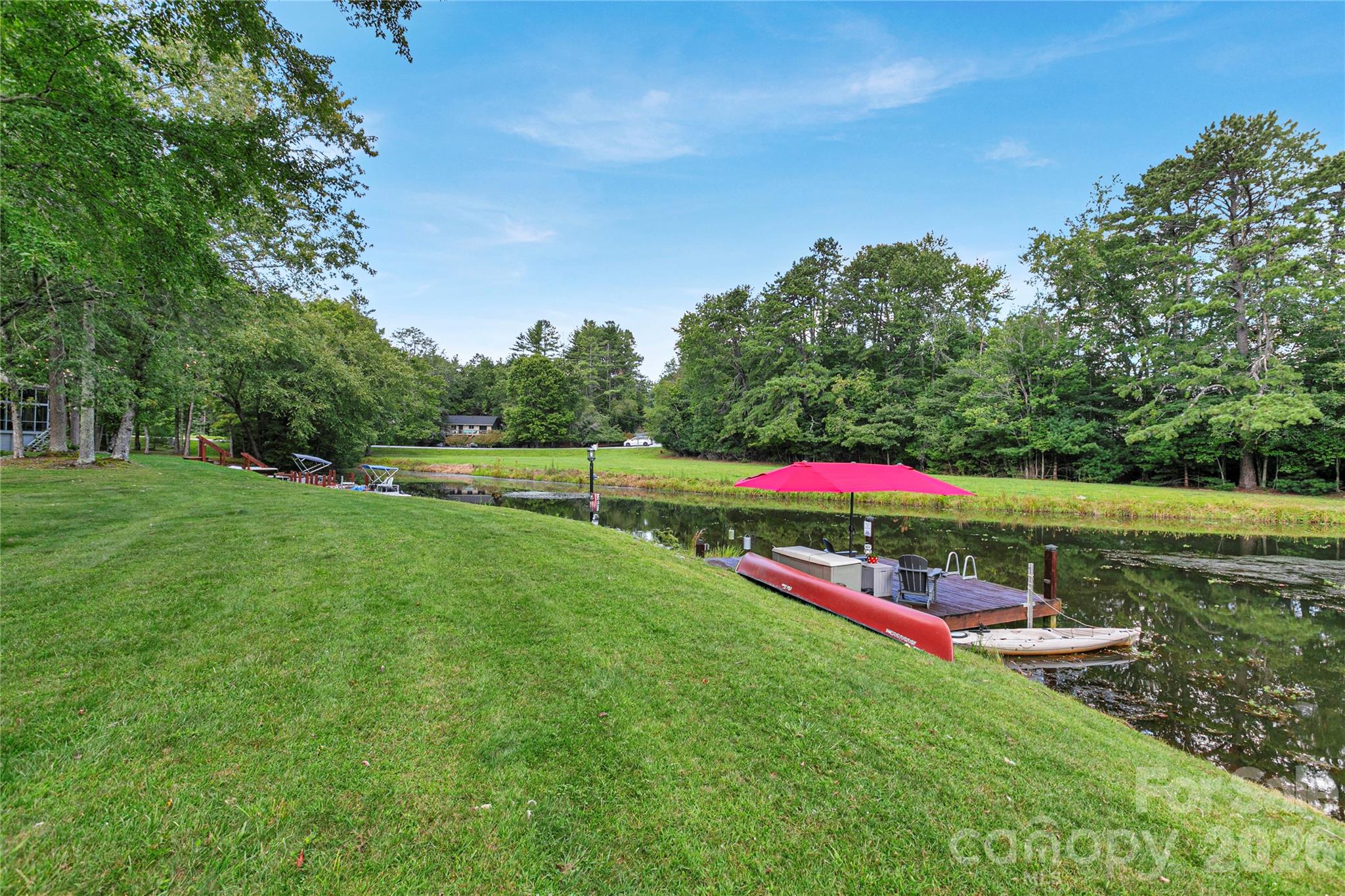 View of the Dock - 111 Kanunu Court, Brevard
