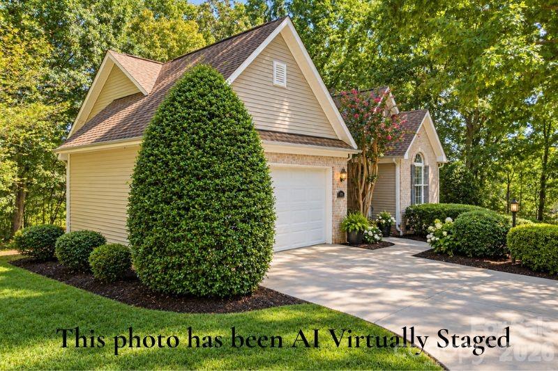Virtually staged front of home - 14724 Beatties Ford Road, Huntersville