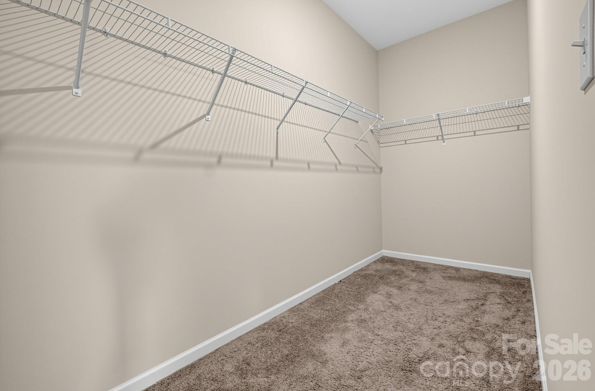 Main bedroom closet - 1780 Troon Drive, Salisbury