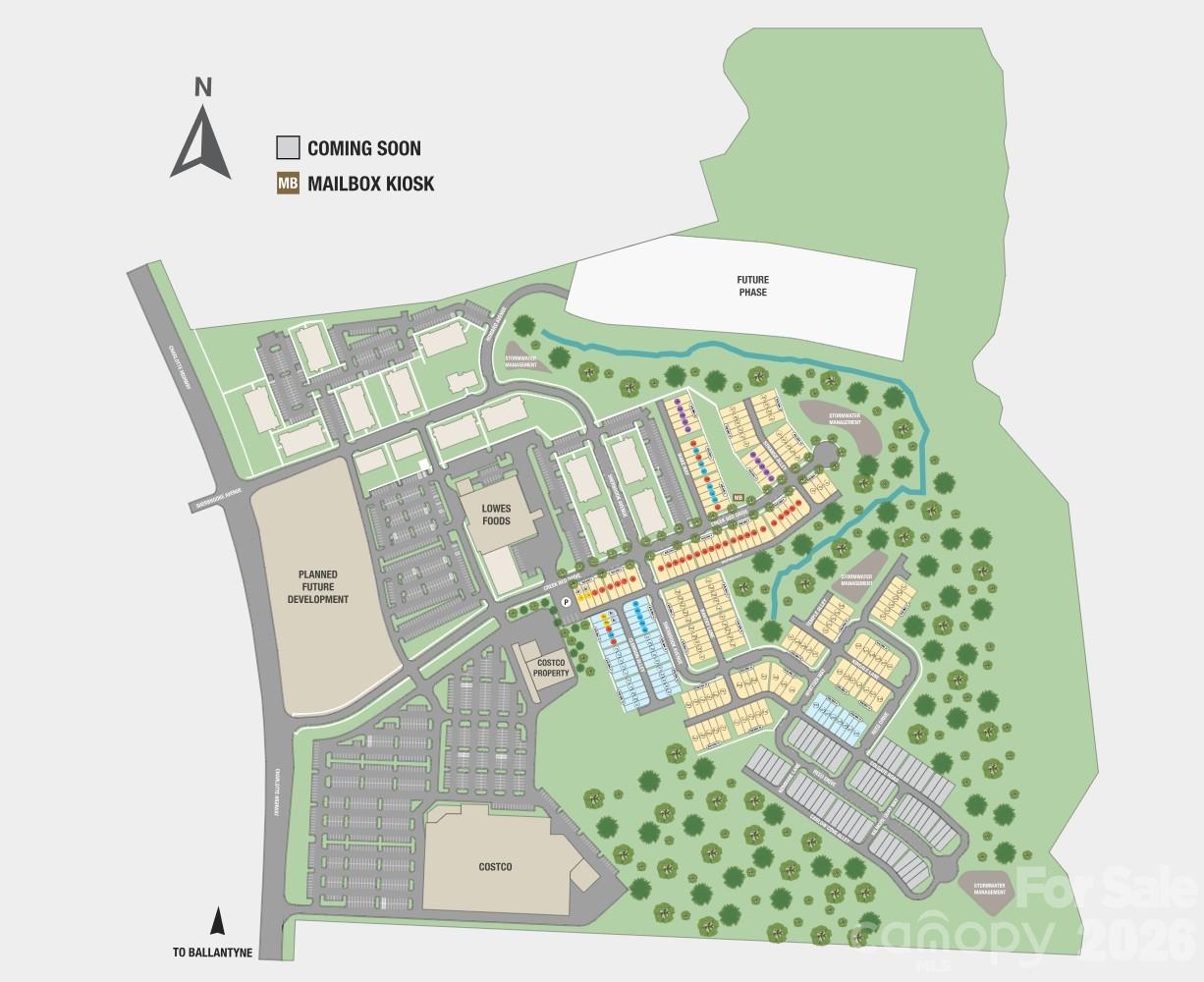 Terraces at the Exchange Sitemap - 3921 Clemson Alley, Indian Land