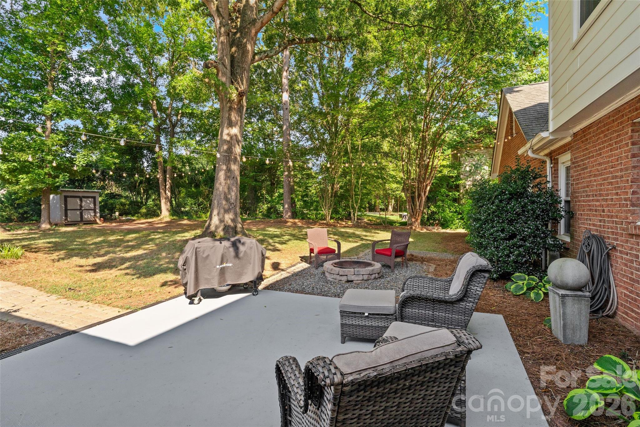 Patio/Back Yard - 2010 Glendalough Lane, Matthews