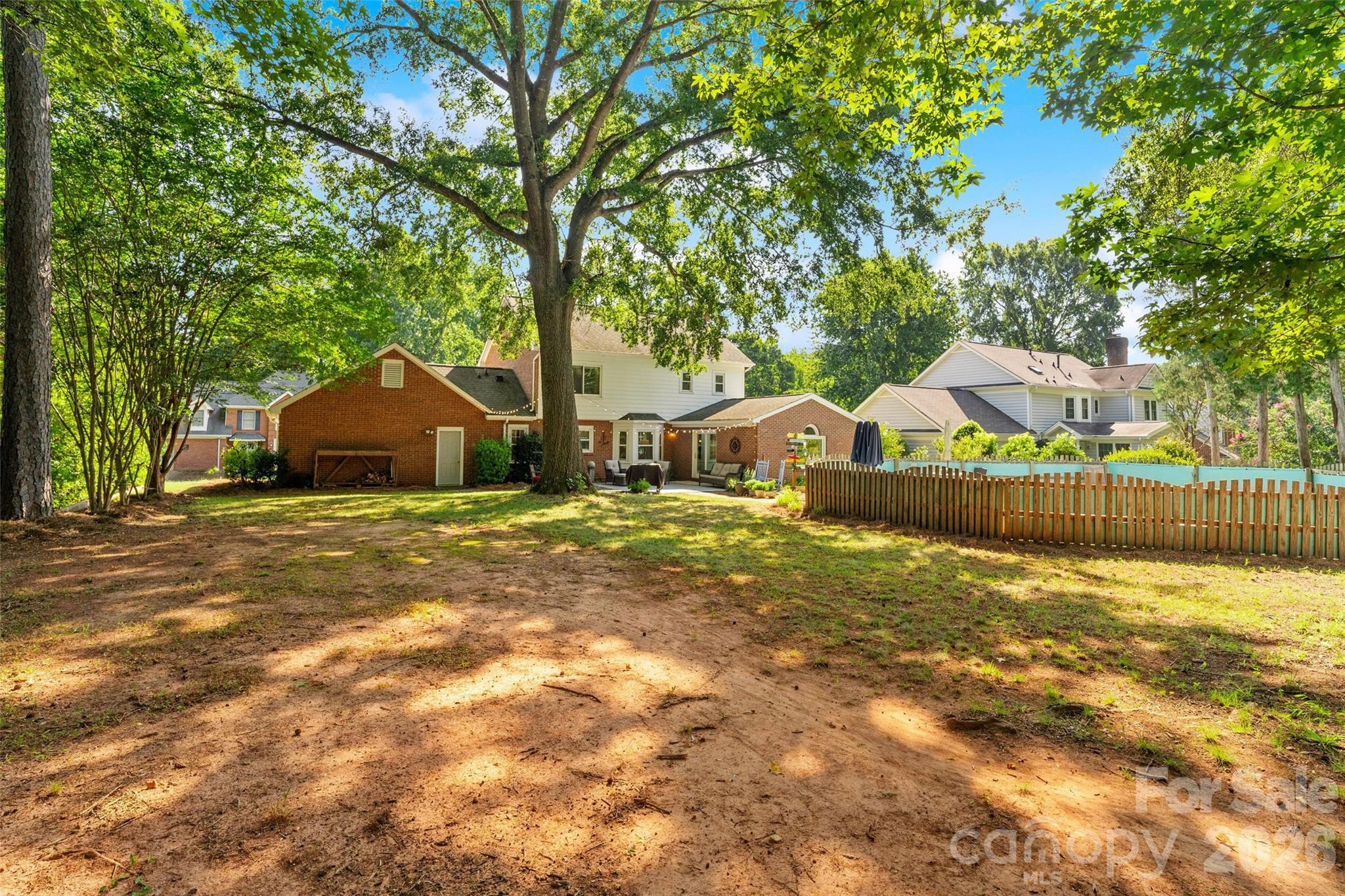Back Yard - 2010 Glendalough Lane, Matthews