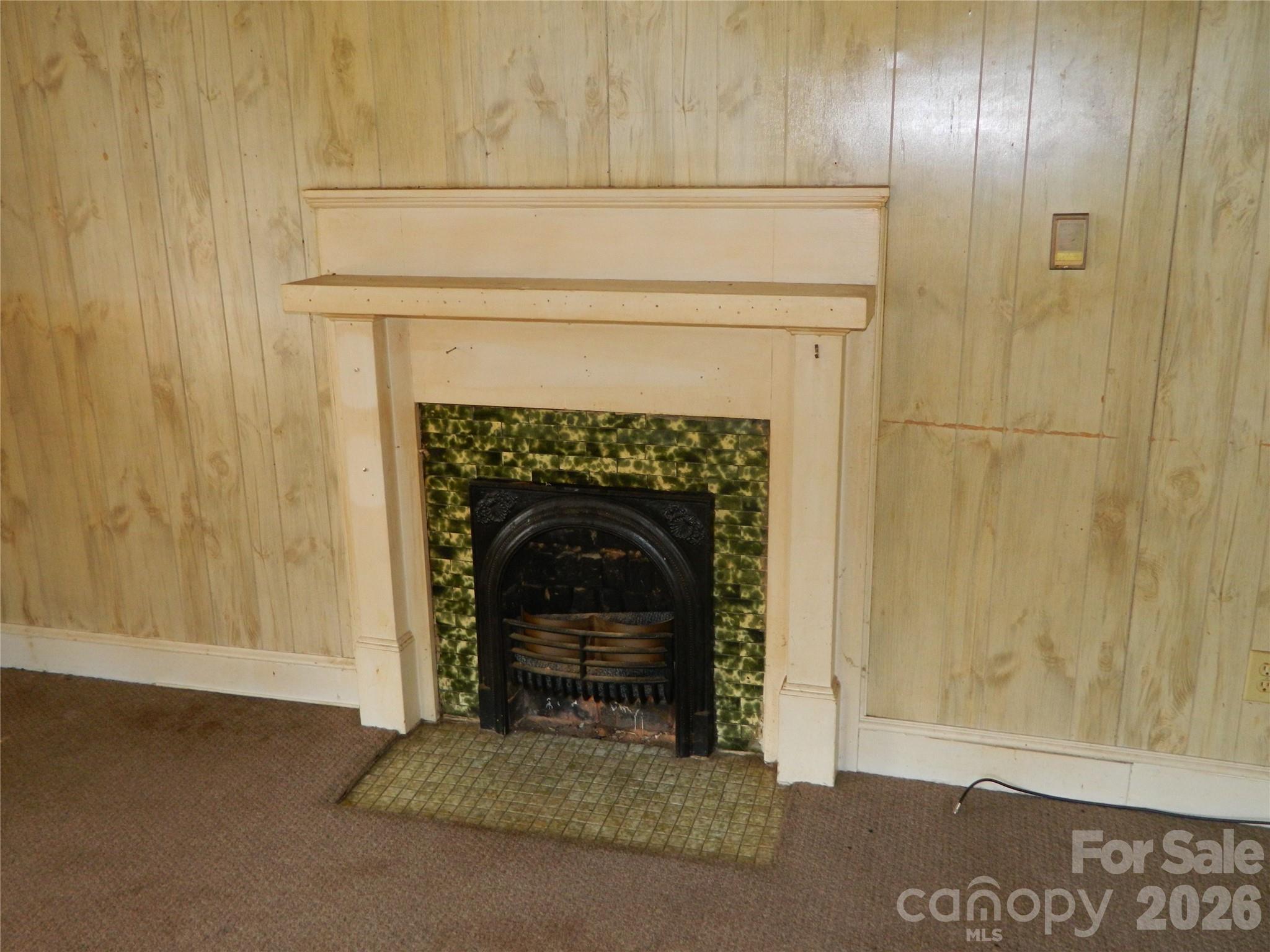 Living Room Fireplace - 310 Reform Street SW, Lenoir