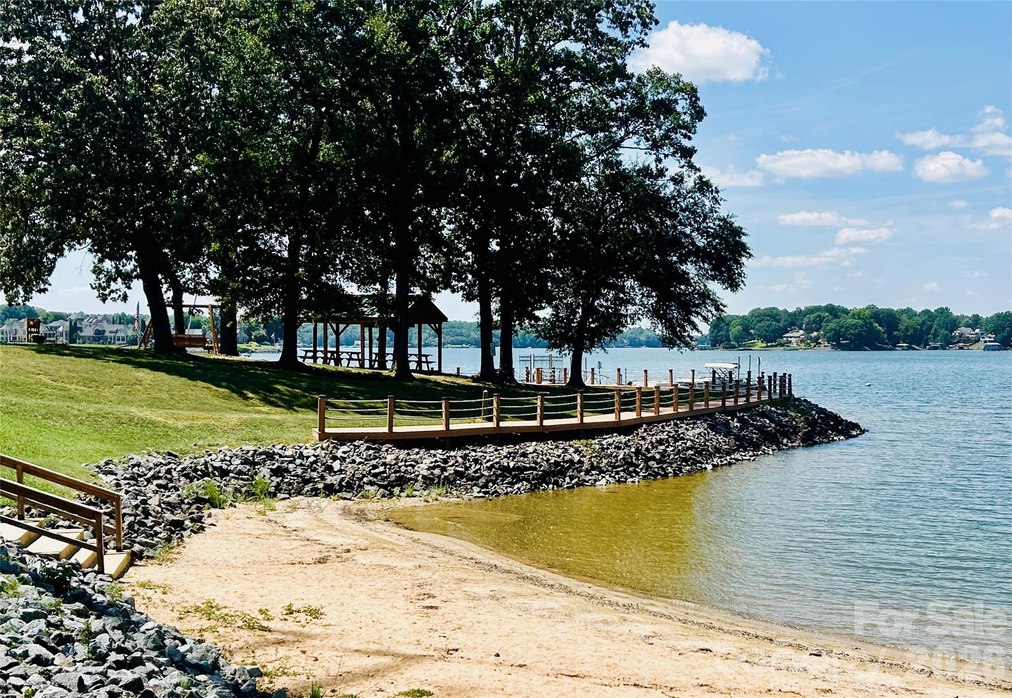 Community beach and dock - 1210 Bridge Knot Court, Rock Hill