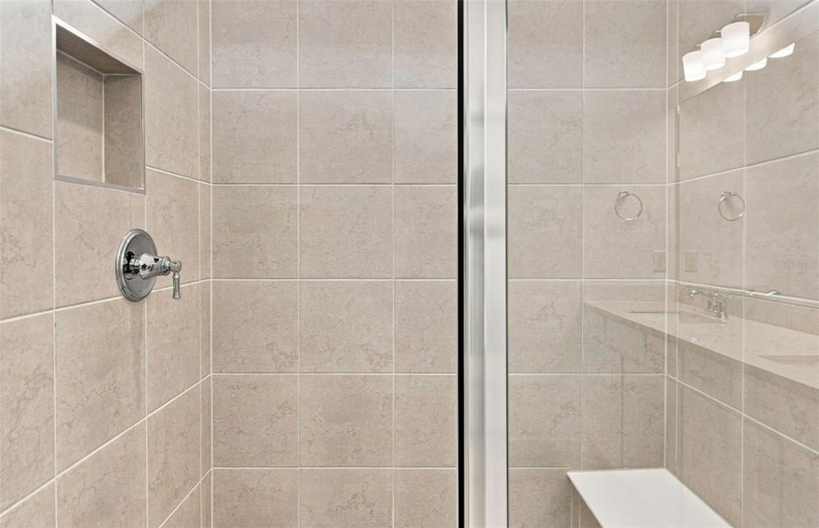 Owner's Walk-in Shower - 14753 SUNLIT CIR, PARRISH
