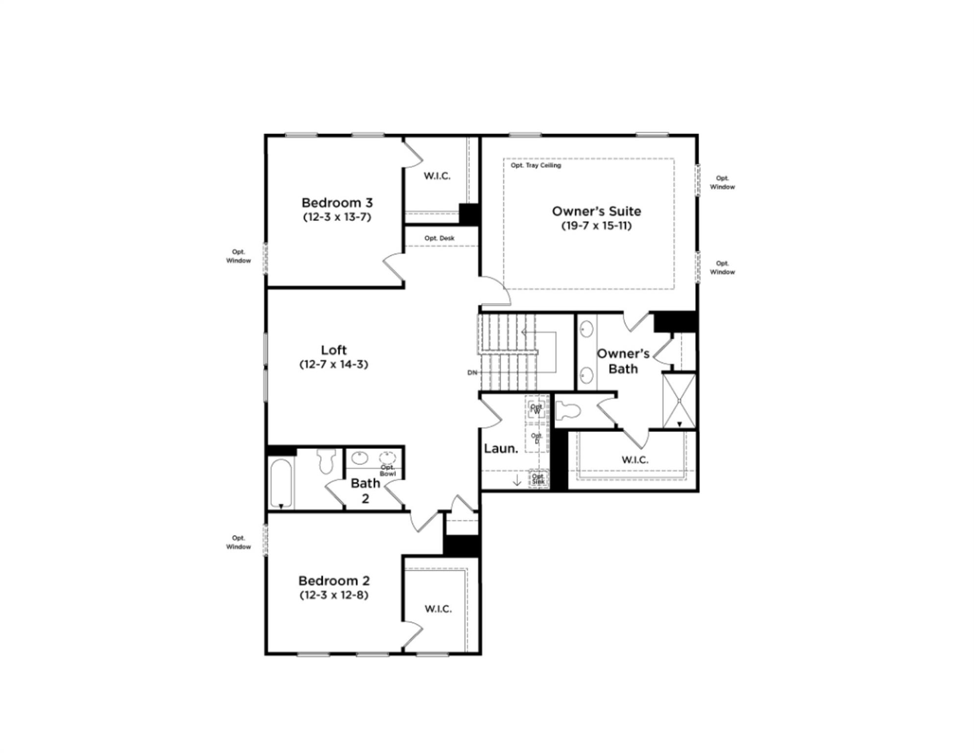 Floor Plan Schematic - 1288 Aft Lane, York