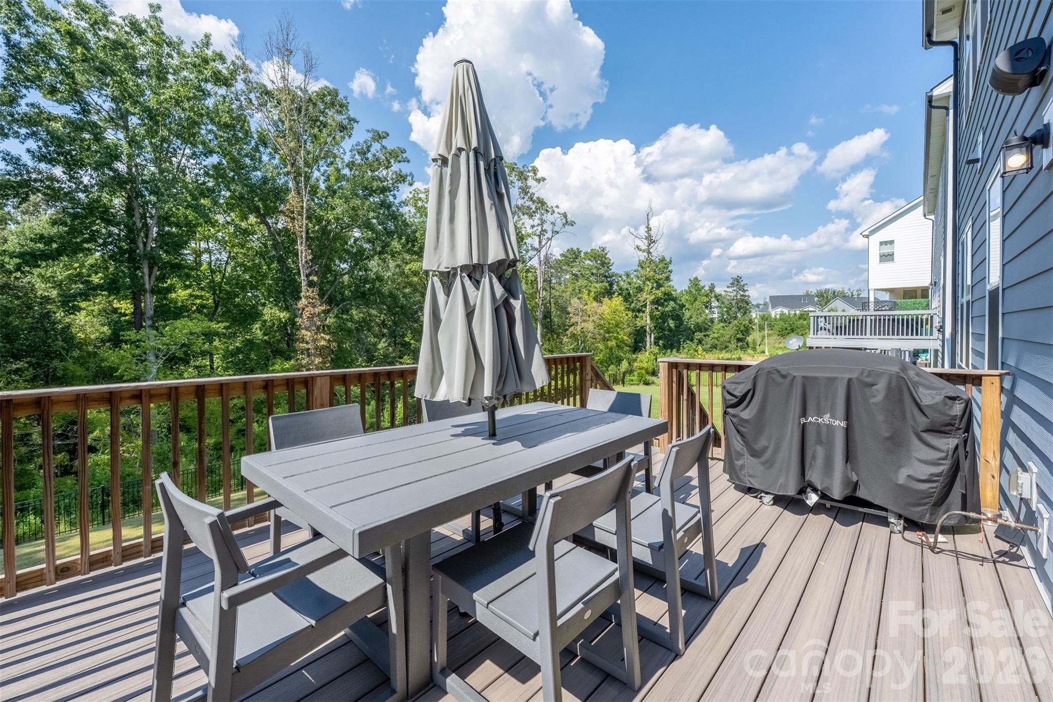 Deck off the breakfast area - 4320 Tournette Drive, Indian Land