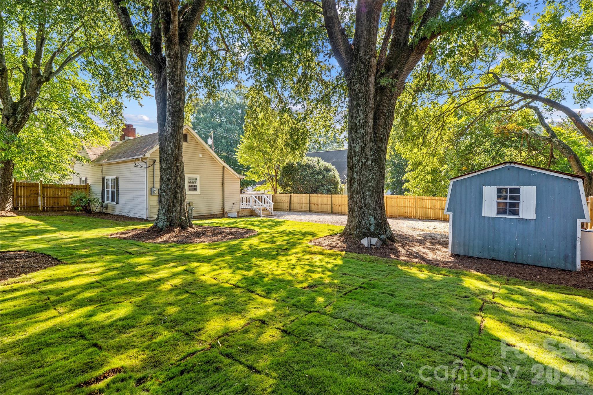 Another View of Back Yard - 209 E Wilson Avenue, Mooresville
