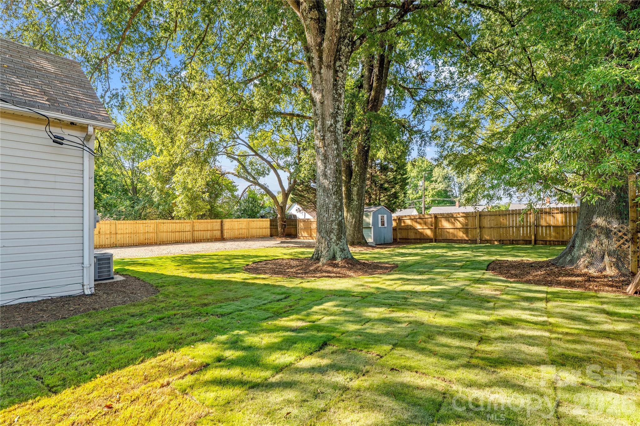 Another View of Huge Back Yard - 209 E Wilson Avenue, Mooresville