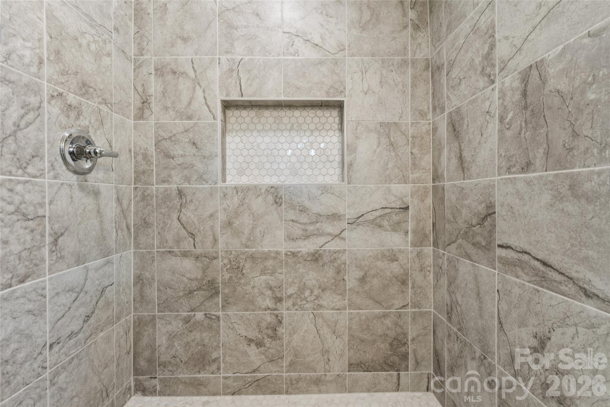 Large tiled walk in shower - 172 Eudy Drive NW, Concord