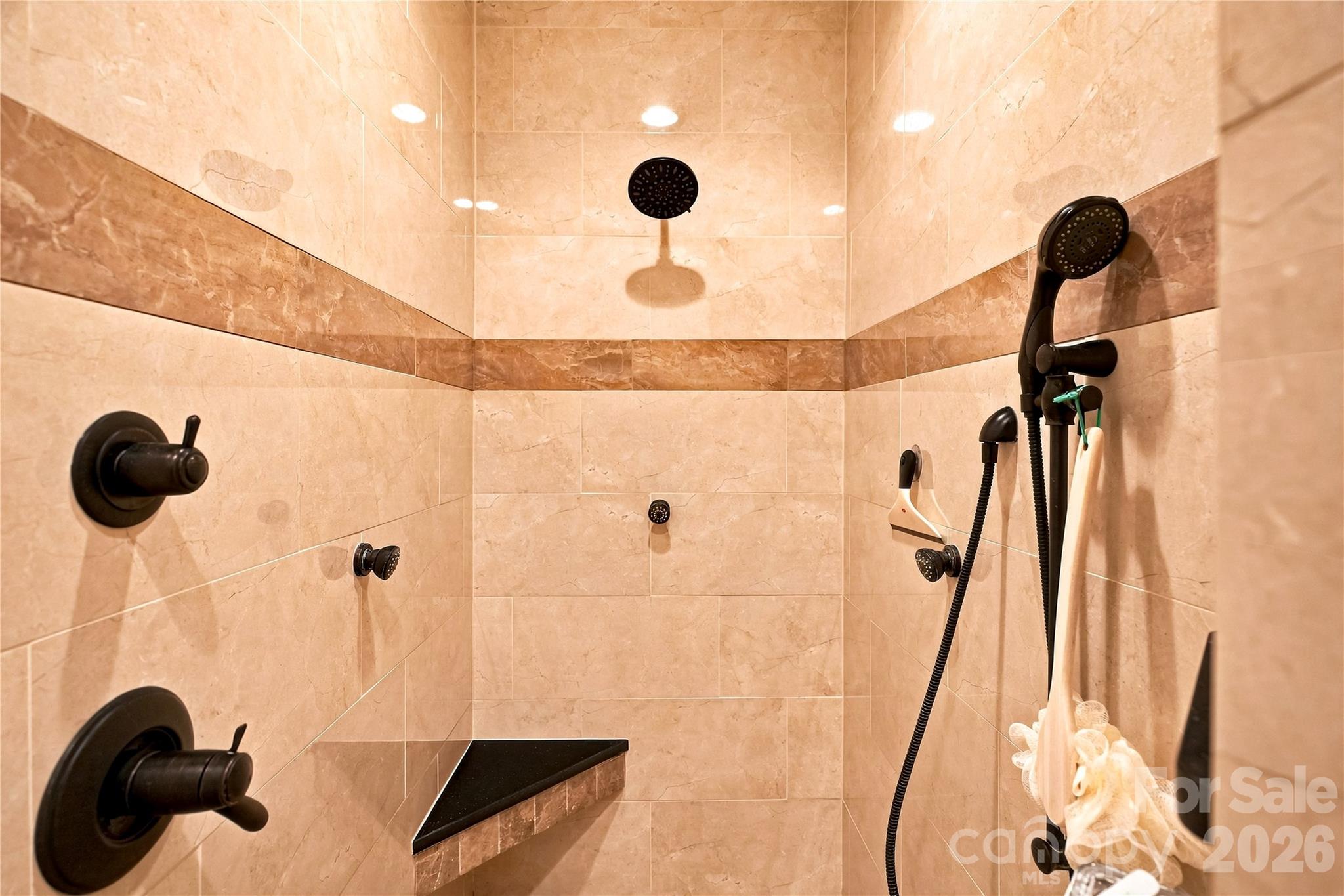 Primary bath walk in shower - 108 Washam Road, Mooresville