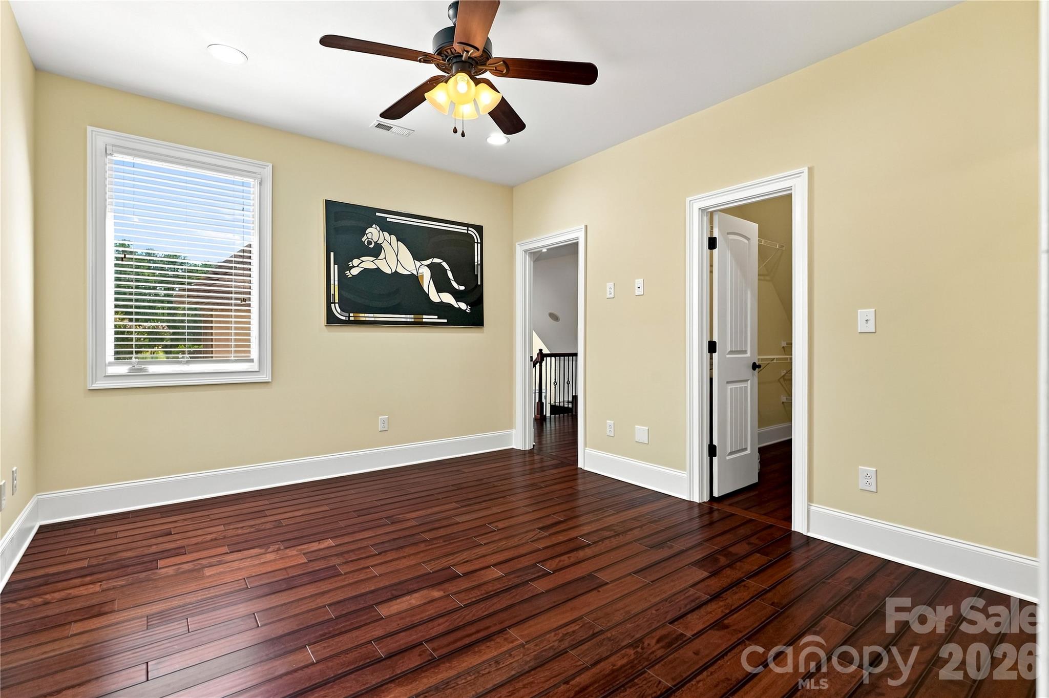 Upstairs bedroom 1 with attached bath with bedroom 2 - 108 Washam Road, Mooresville