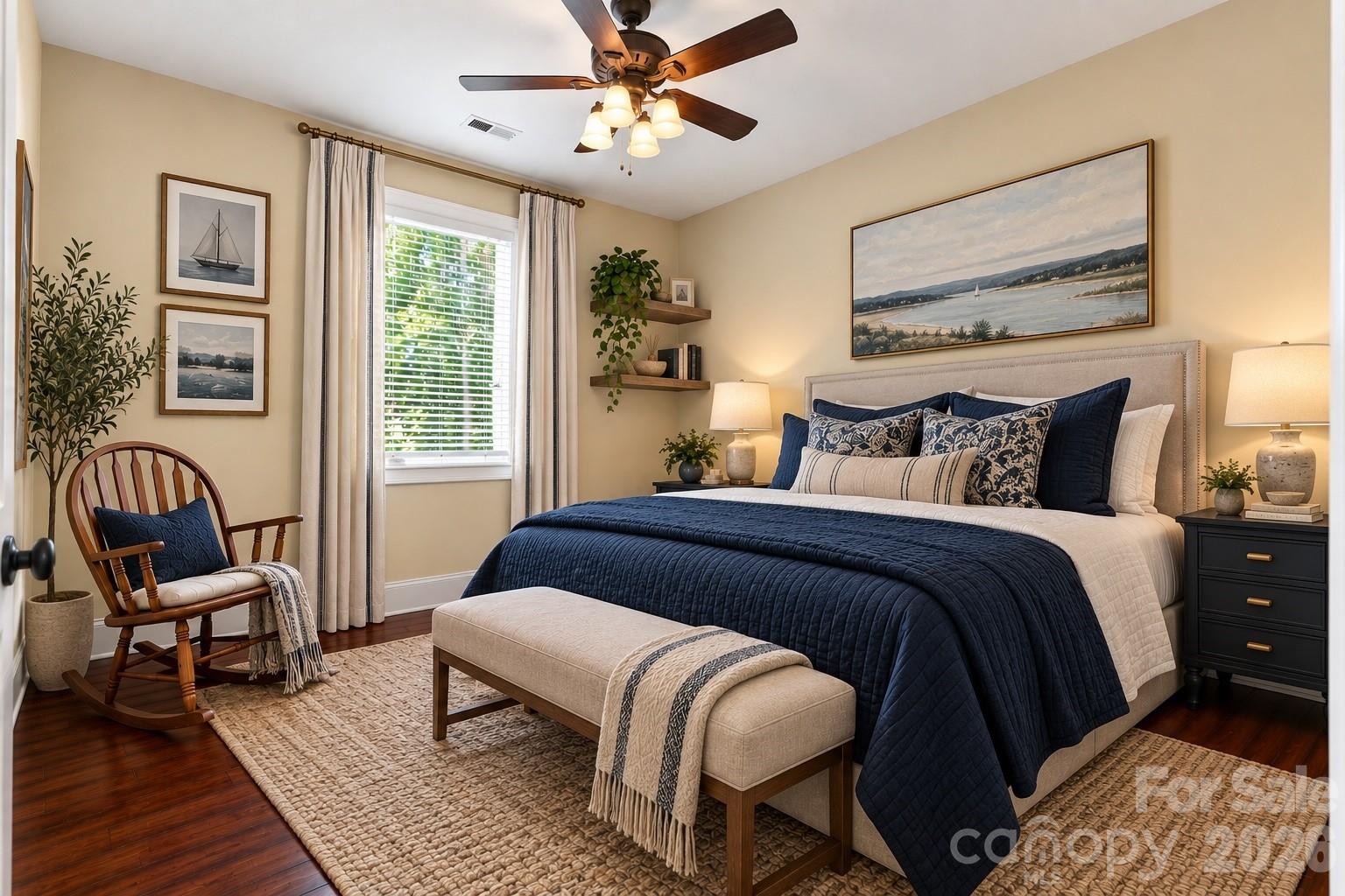 Bedroom 3 virtually staged - 108 Washam Road, Mooresville