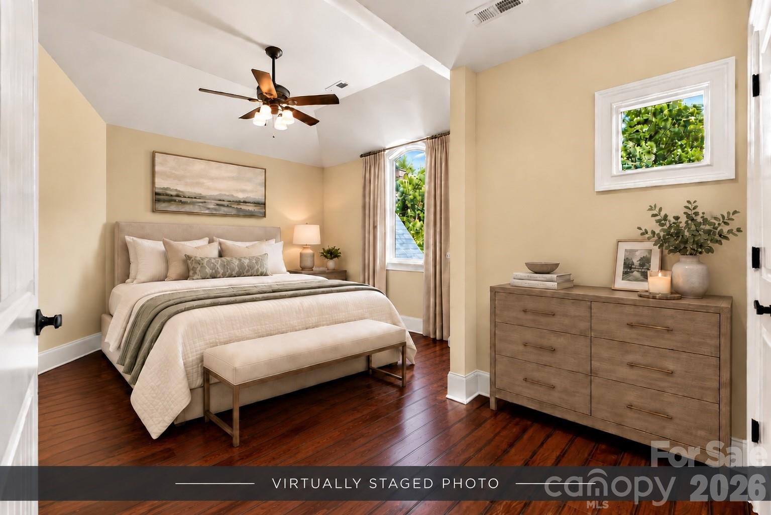 Virtually staged second primary room - 108 Washam Road, Mooresville
