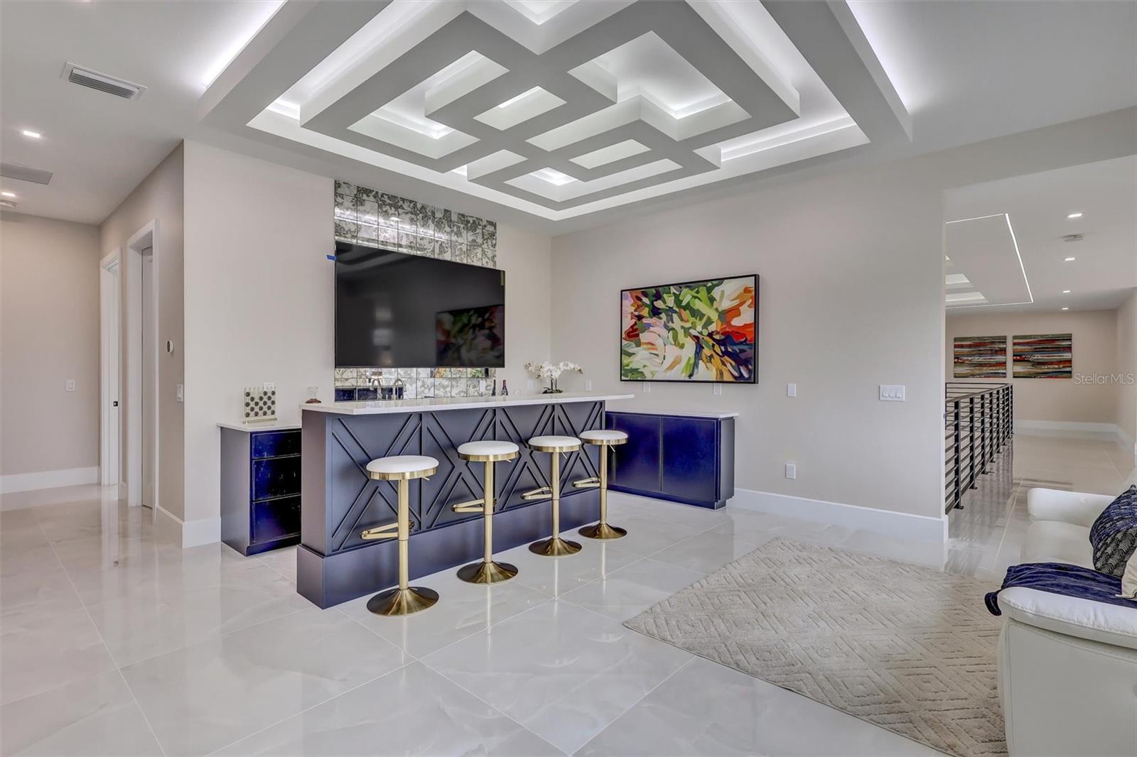 Sophisticated second-floor gathering space designed for entertaining - 1002 COYOTE CREEK WAY, REUNION