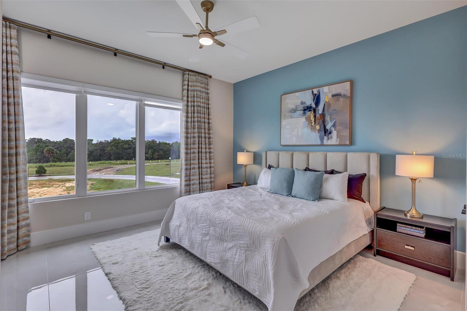 Spacious guest suite with peaceful views across the property and pool - 1002 COYOTE CREEK WAY, REUNION
