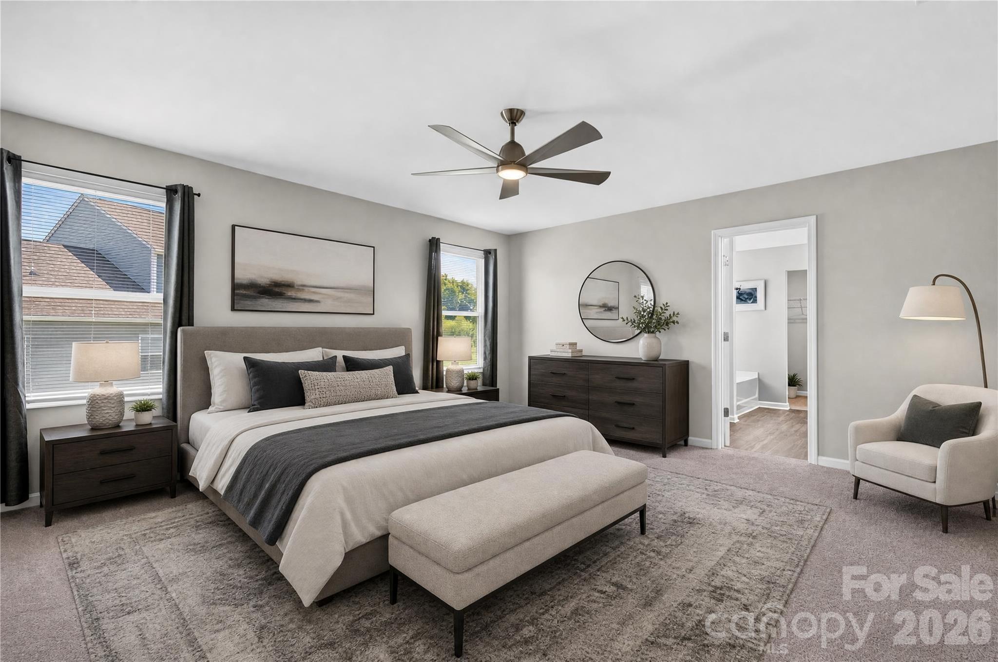 Virtually Staged Primary - 167 Sutters Mill Drive, Troutman