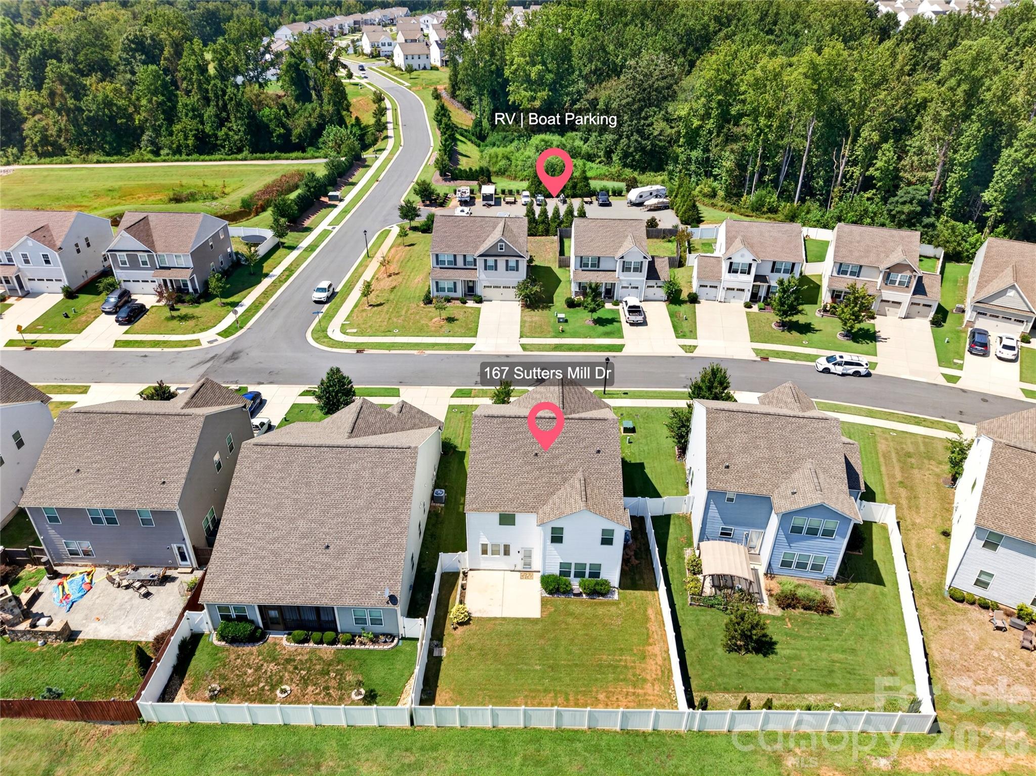 Area View - 167 Sutters Mill Drive, Troutman