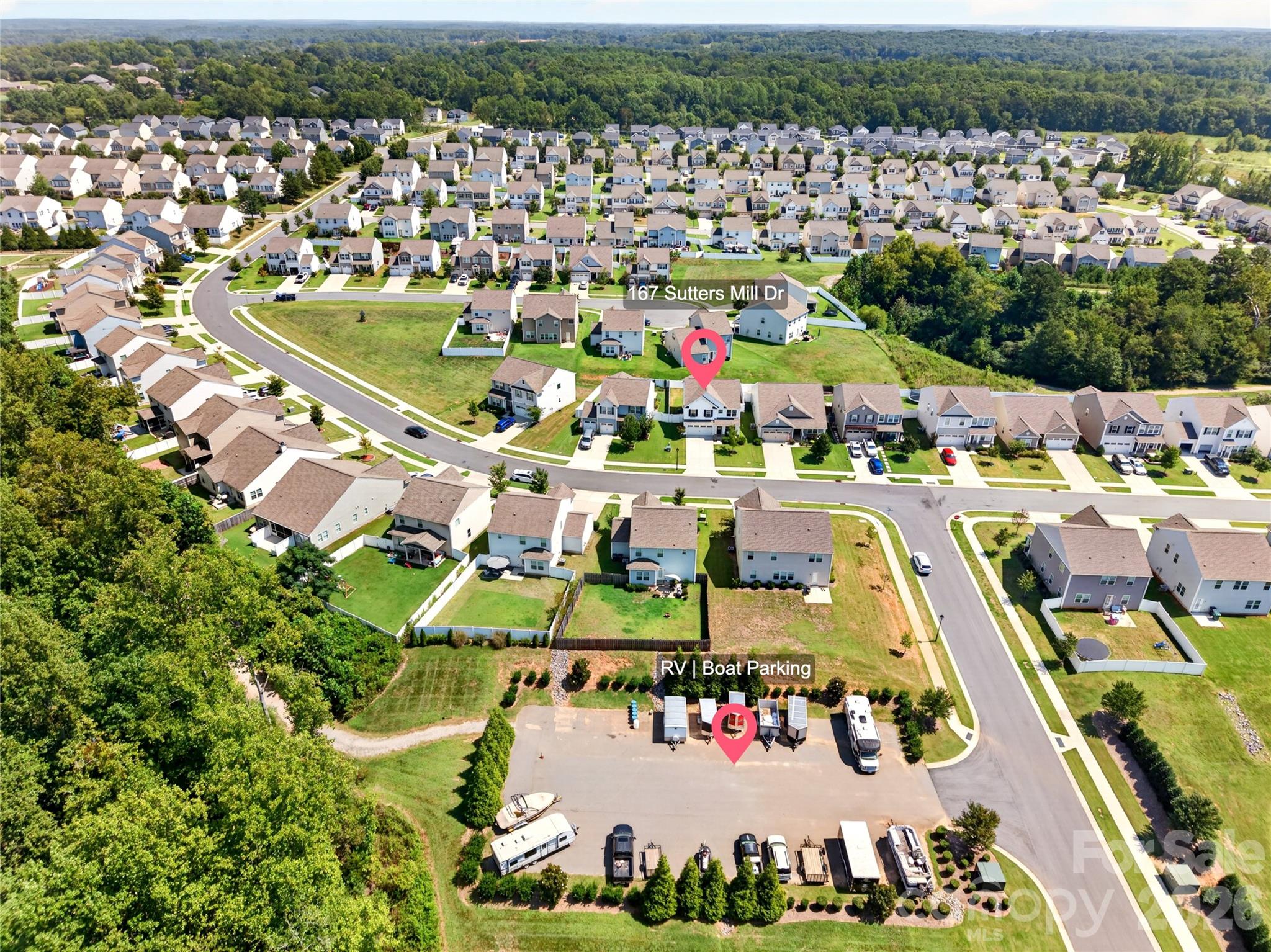 Area View - 167 Sutters Mill Drive, Troutman