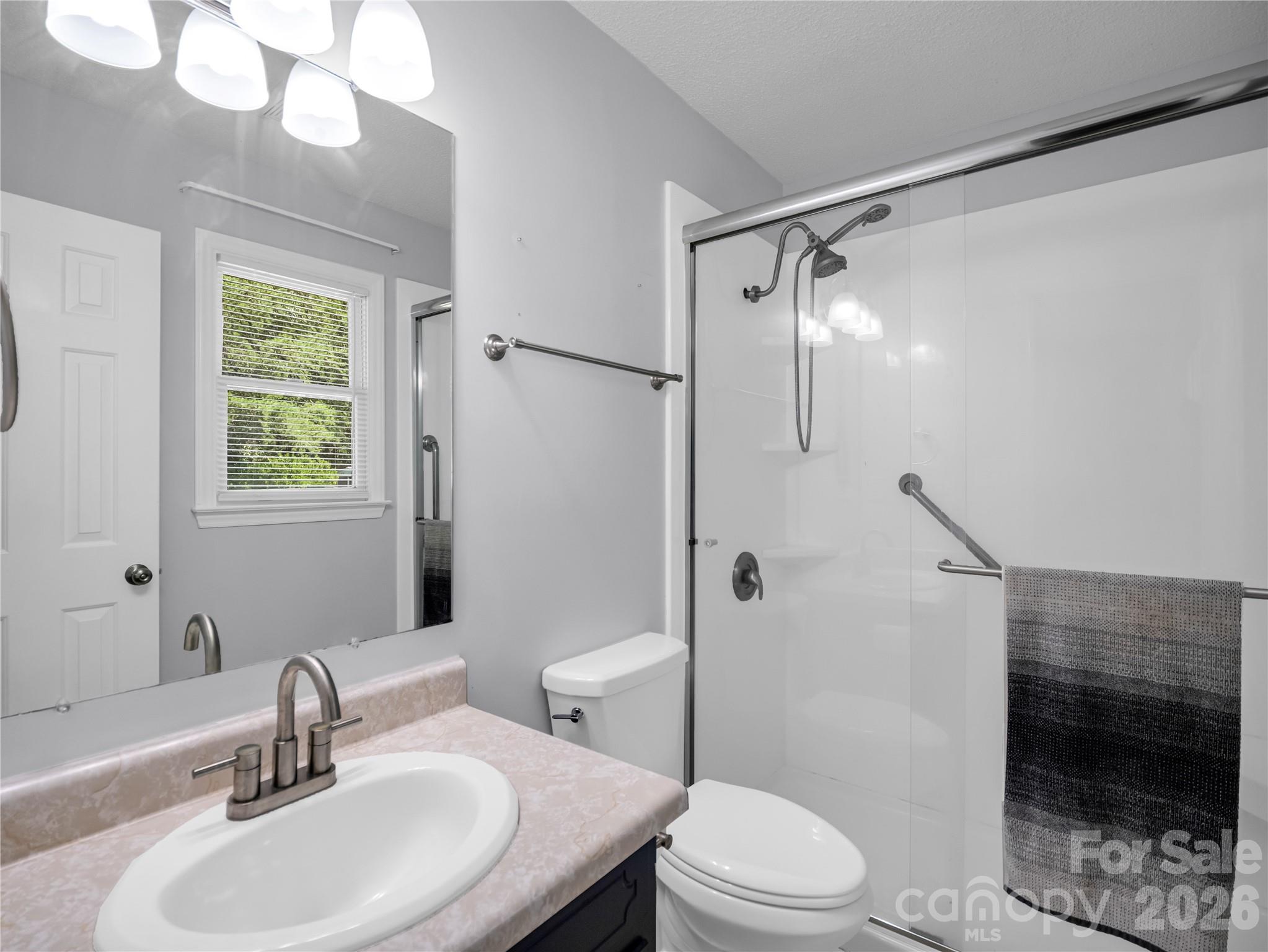 Primary Bathroom - 123 College Manor Drive, Shelby