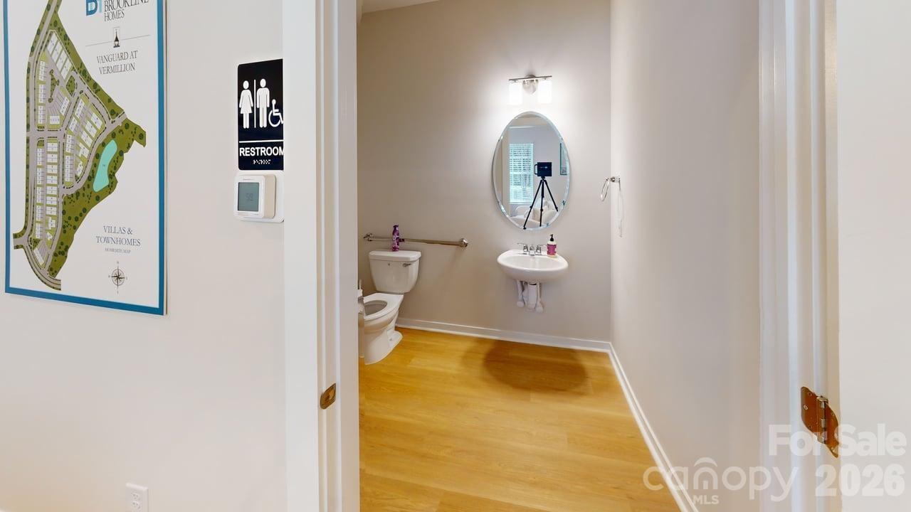 PHOTO IS REPRESENTATIONAL - Lower level half bathroom - 4219 S New Hope Road, Gastonia
