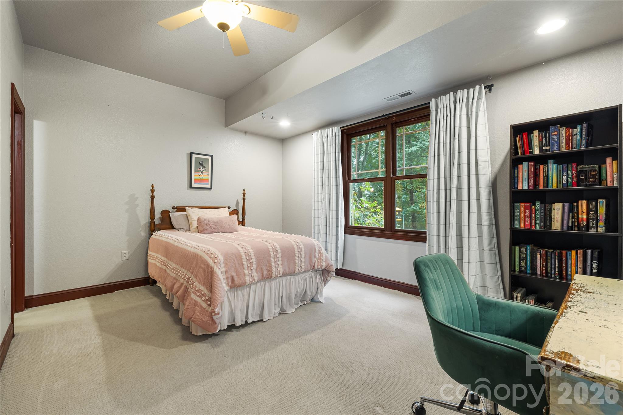 Downstairs bedroom 1. - 312 E Forest Place, Candler