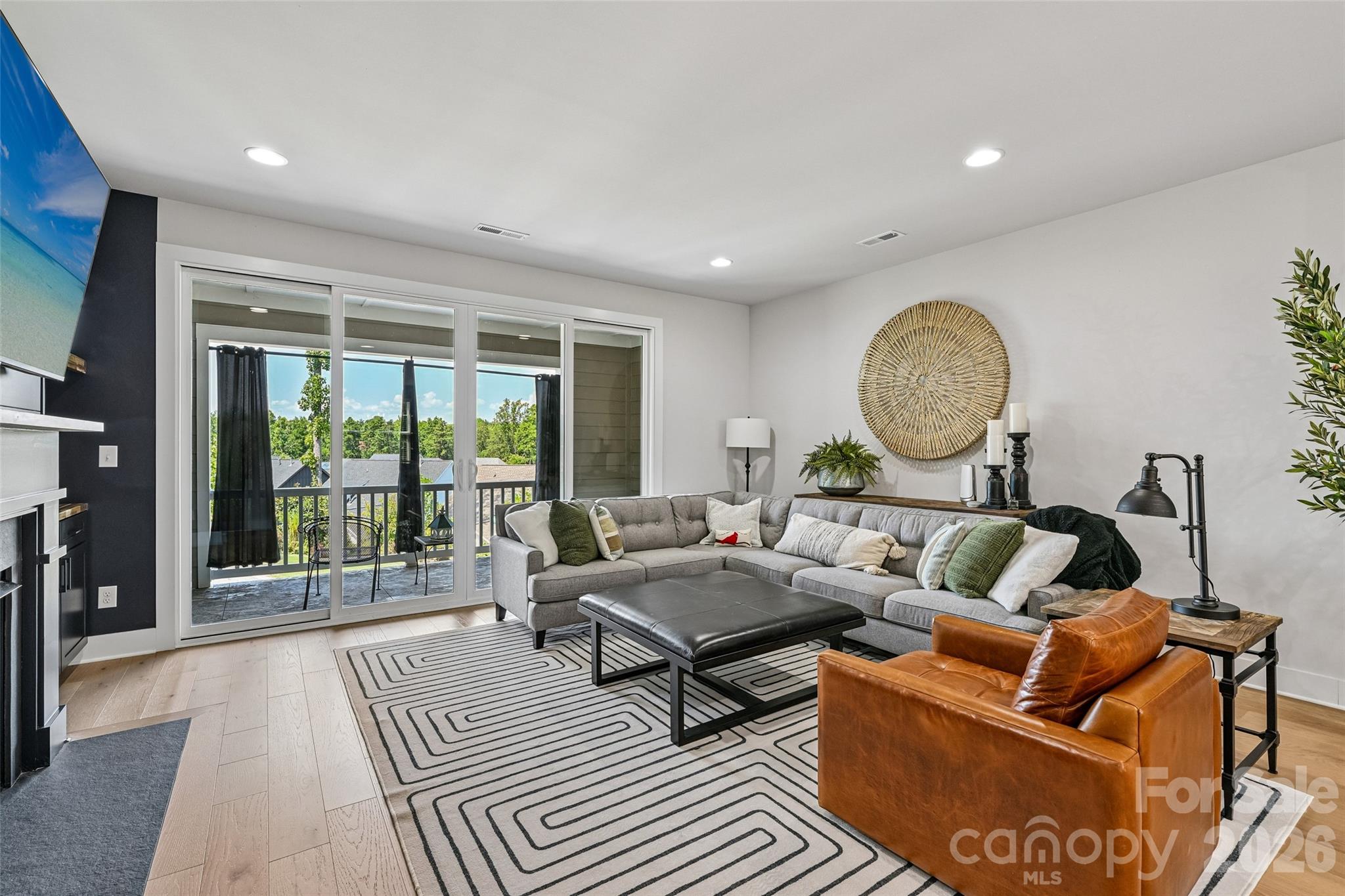 Living Room on 2nd Level - 739 Beaty Street, Davidson
