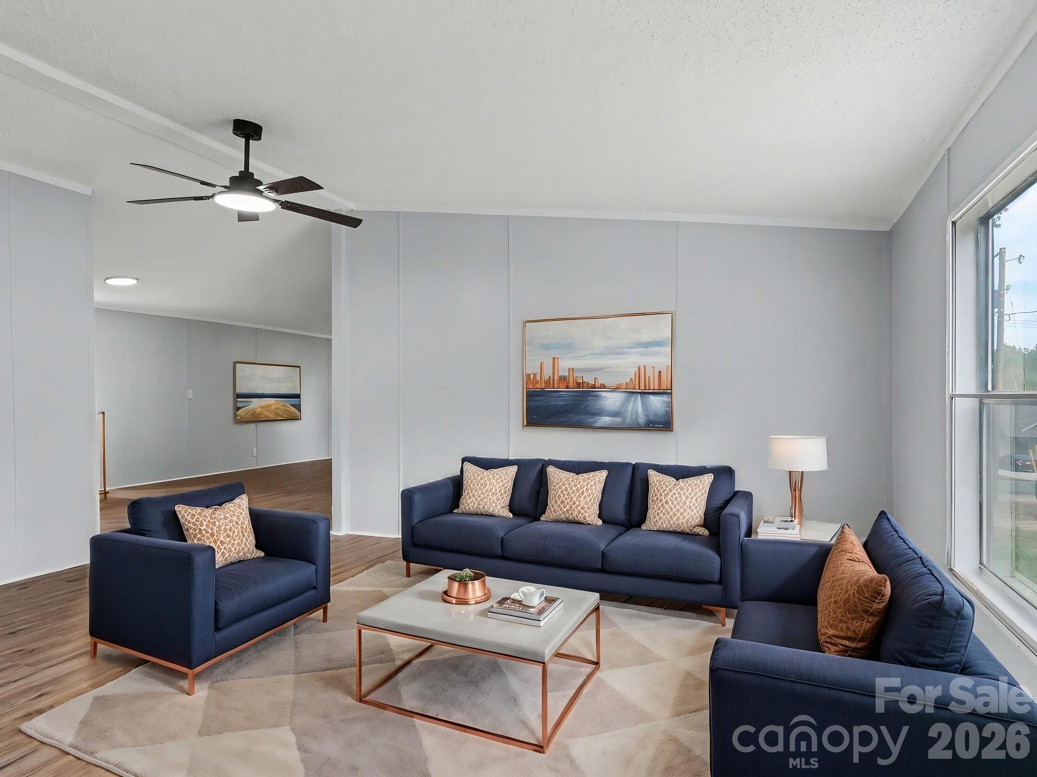 Large open living room - 141 Patricia Street, Lancaster