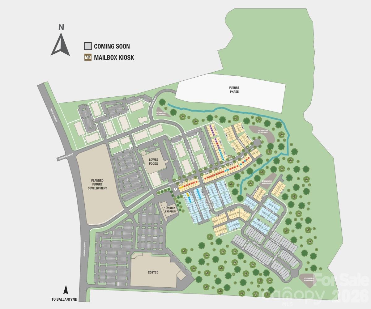 Terraces at the Exchange Sitemap - 3913 Clemson Alley, Indian Land
