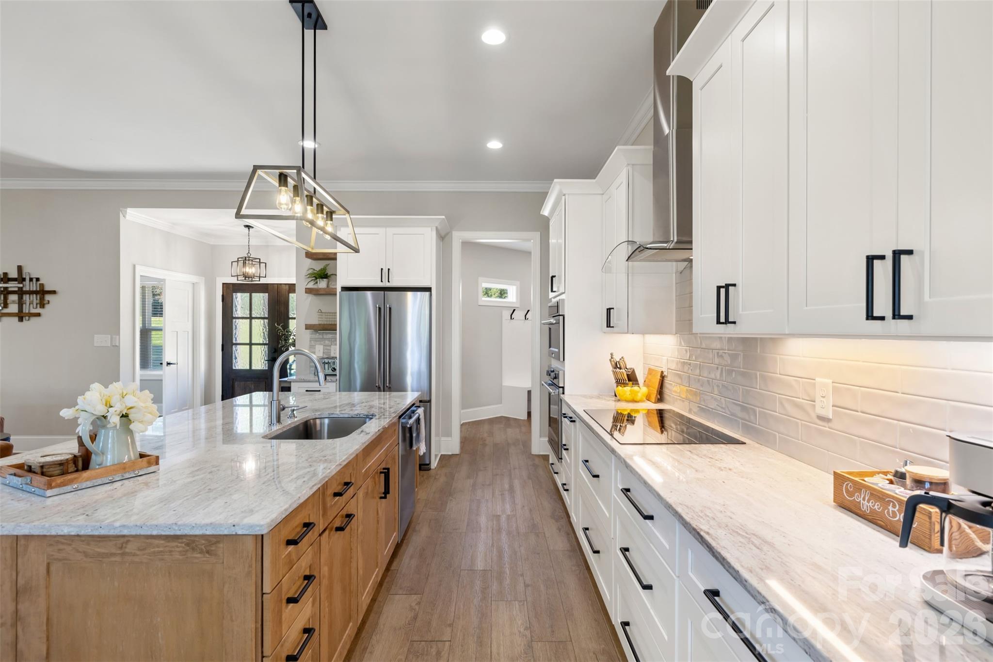 Modern Kitchen with lots of counter space - 787 Morrison Farm Road, Troutman