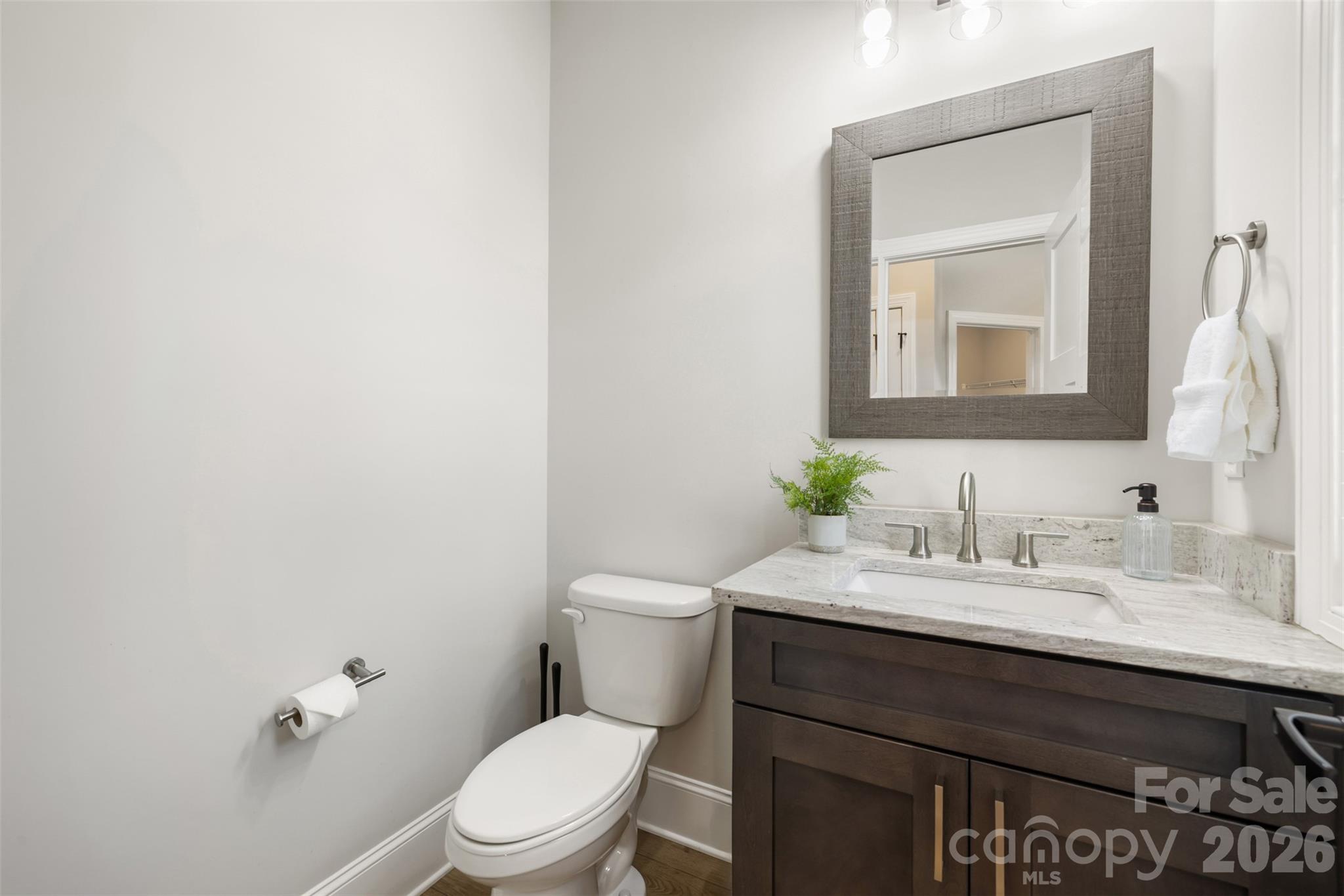 Powder Room - 787 Morrison Farm Road, Troutman