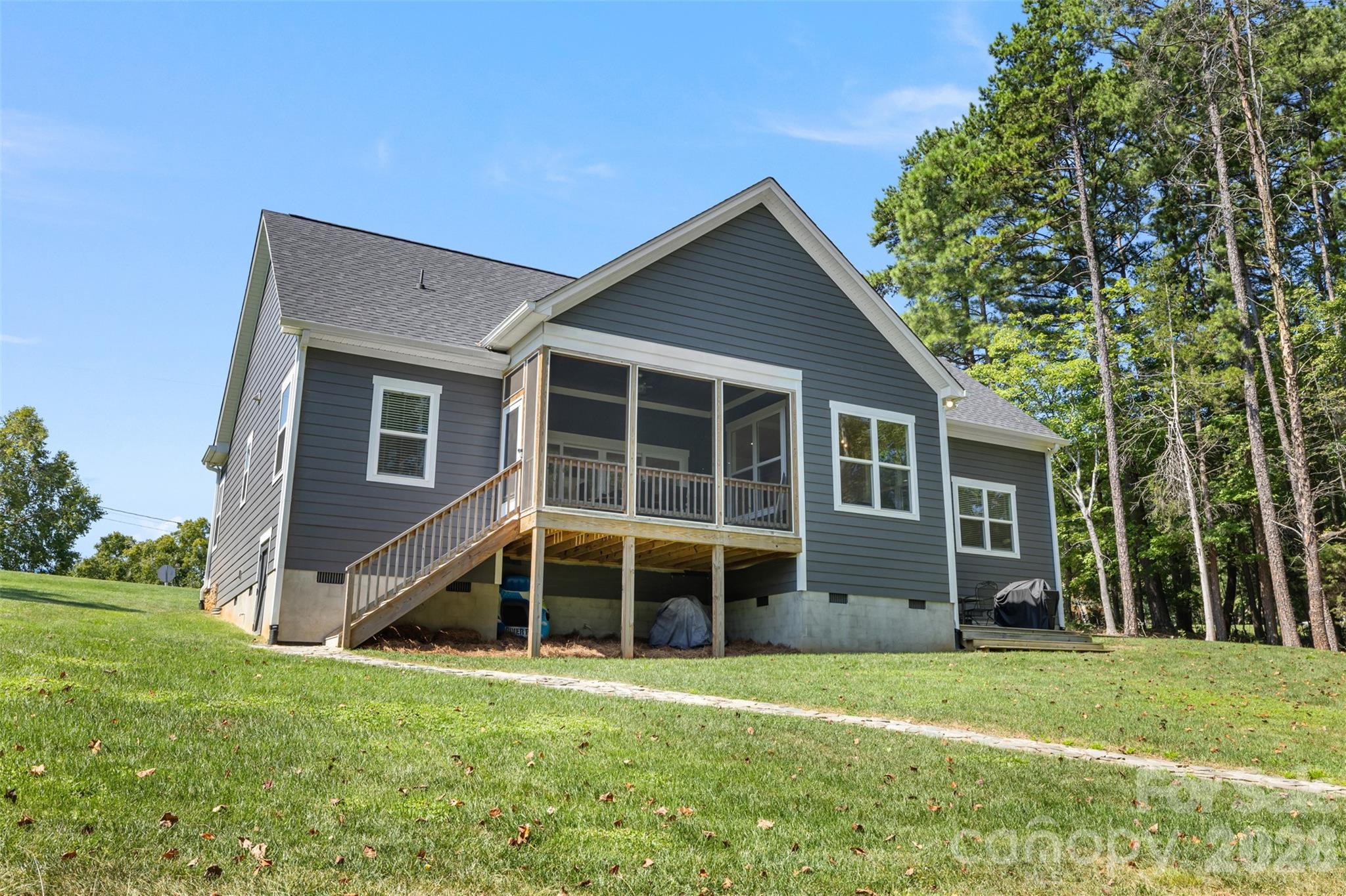 Back of the Home - 787 Morrison Farm Road, Troutman