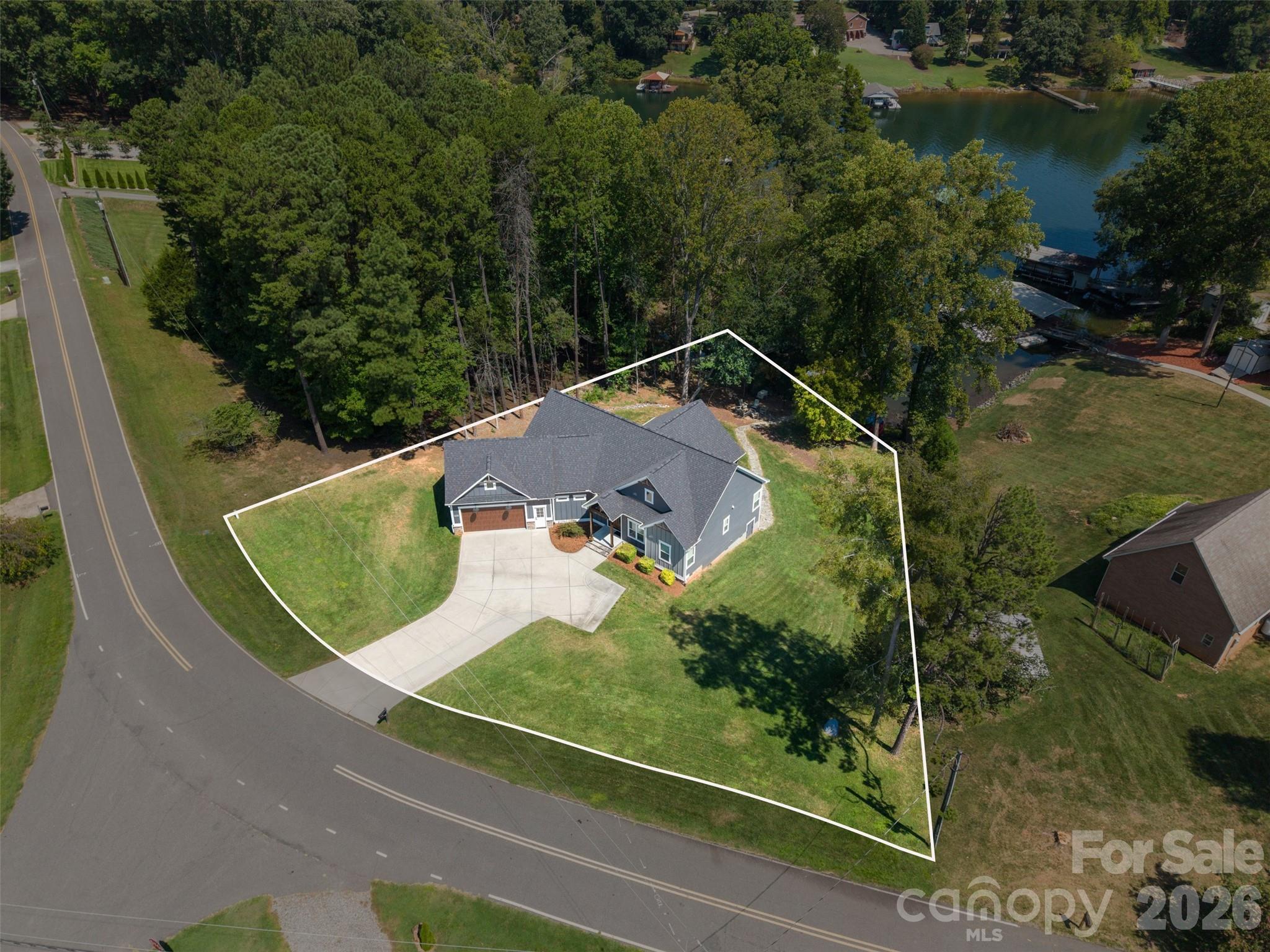 Approximate Property Lines - 787 Morrison Farm Road, Troutman