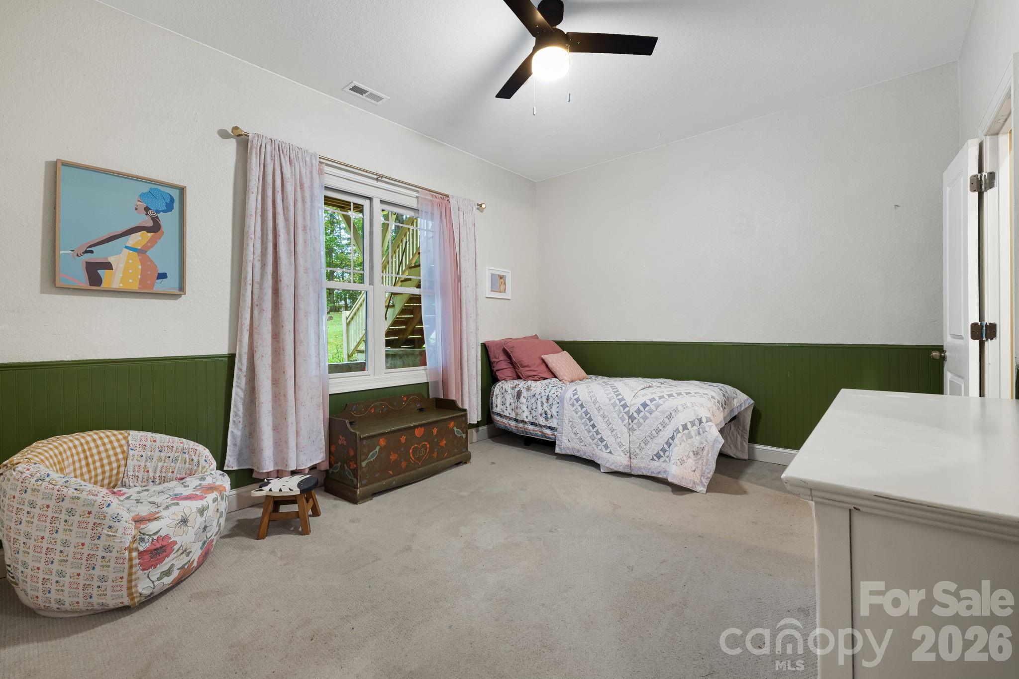 Downstairs bedroom 3. - 312 E Forest Place, Candler