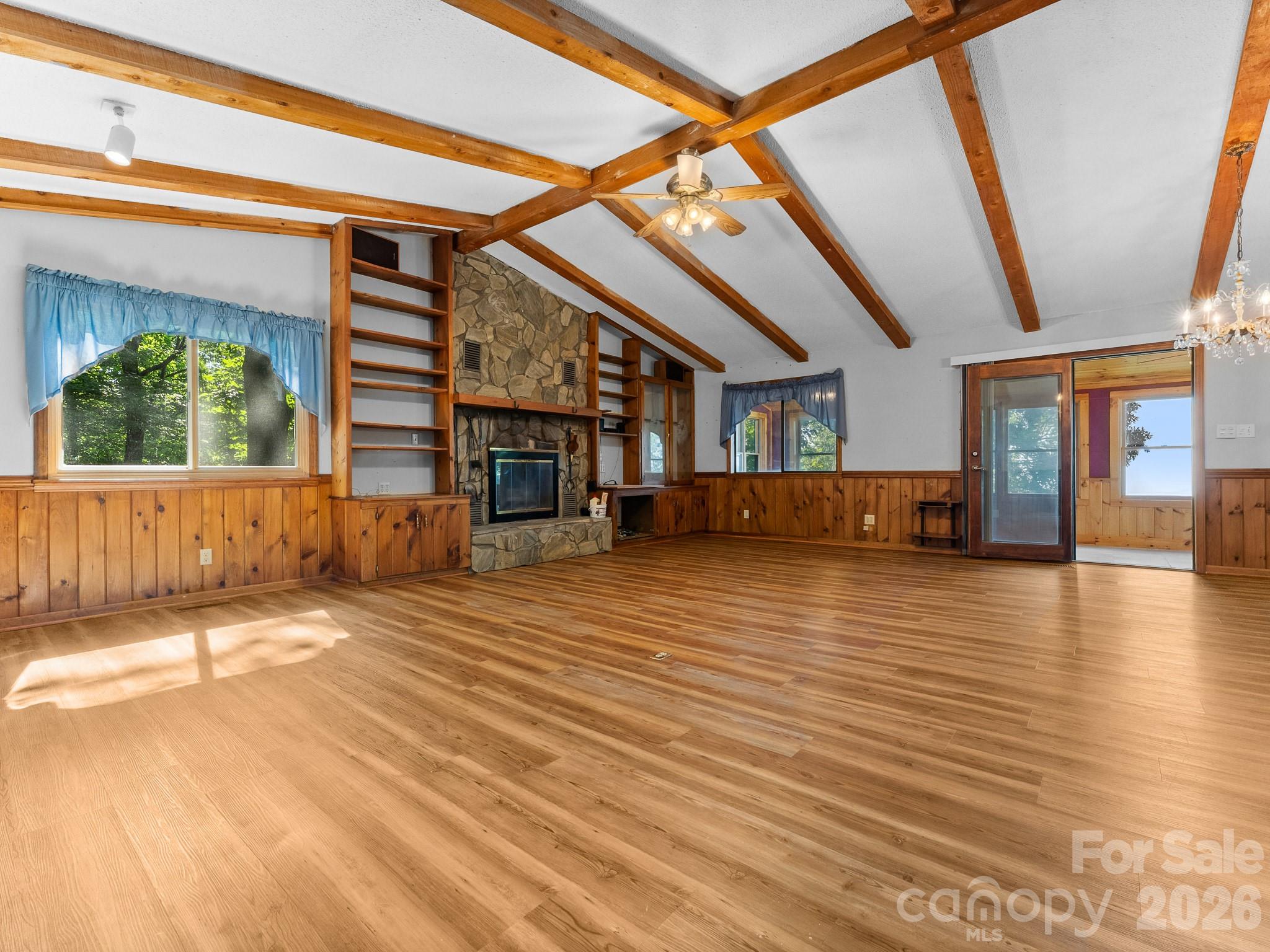 Living Room opens to the All-Seasons Room - 977 Morning Ride Drive, Columbus