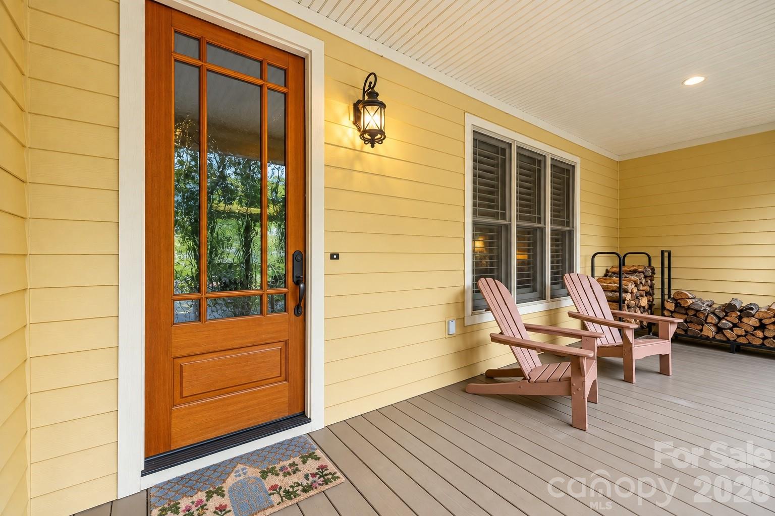 (front door touched-up by with AI) - 312 E Forest Place, Candler