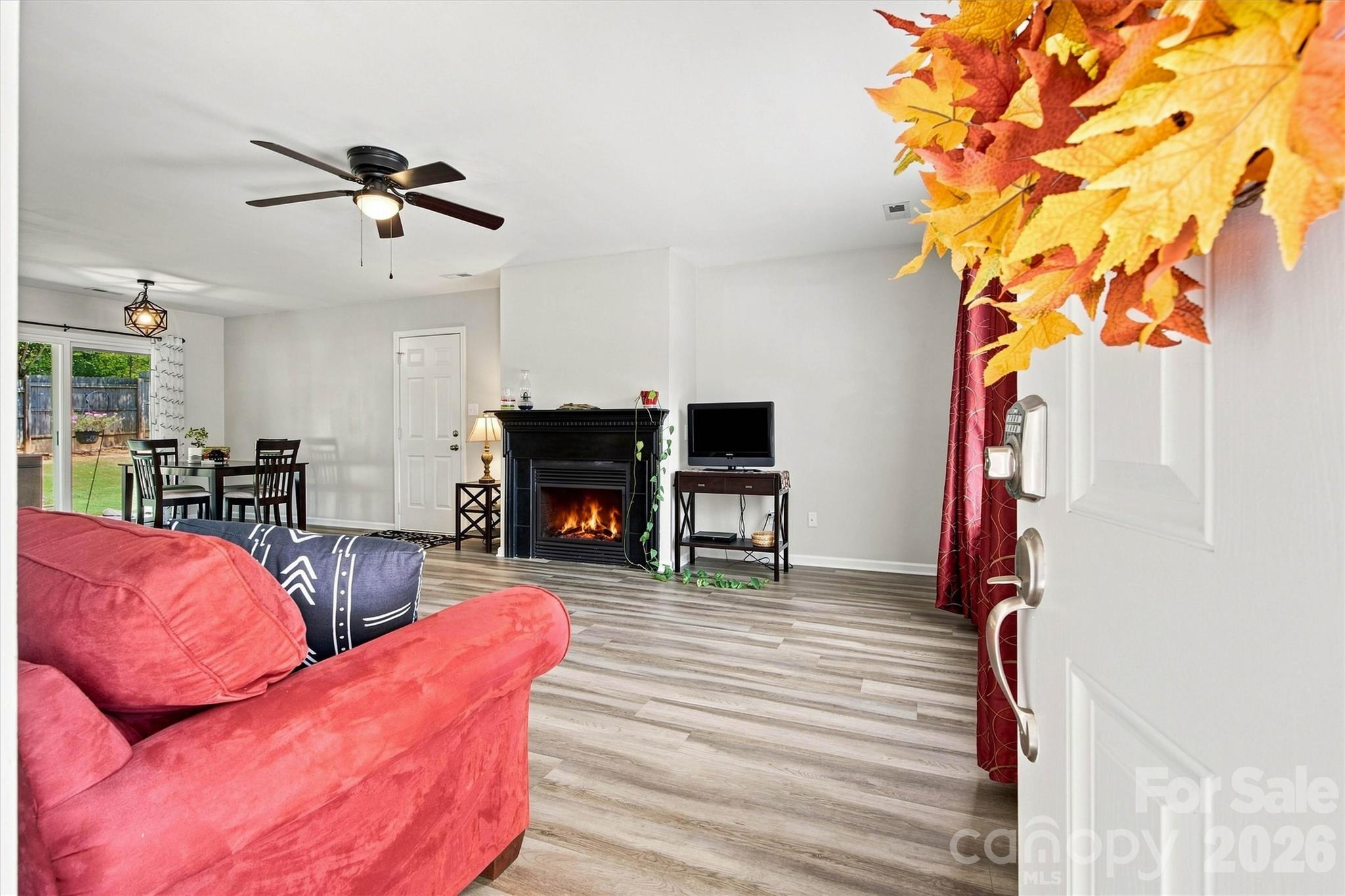 Fireplace - 119 Sweet Martha Drive, Mooresville