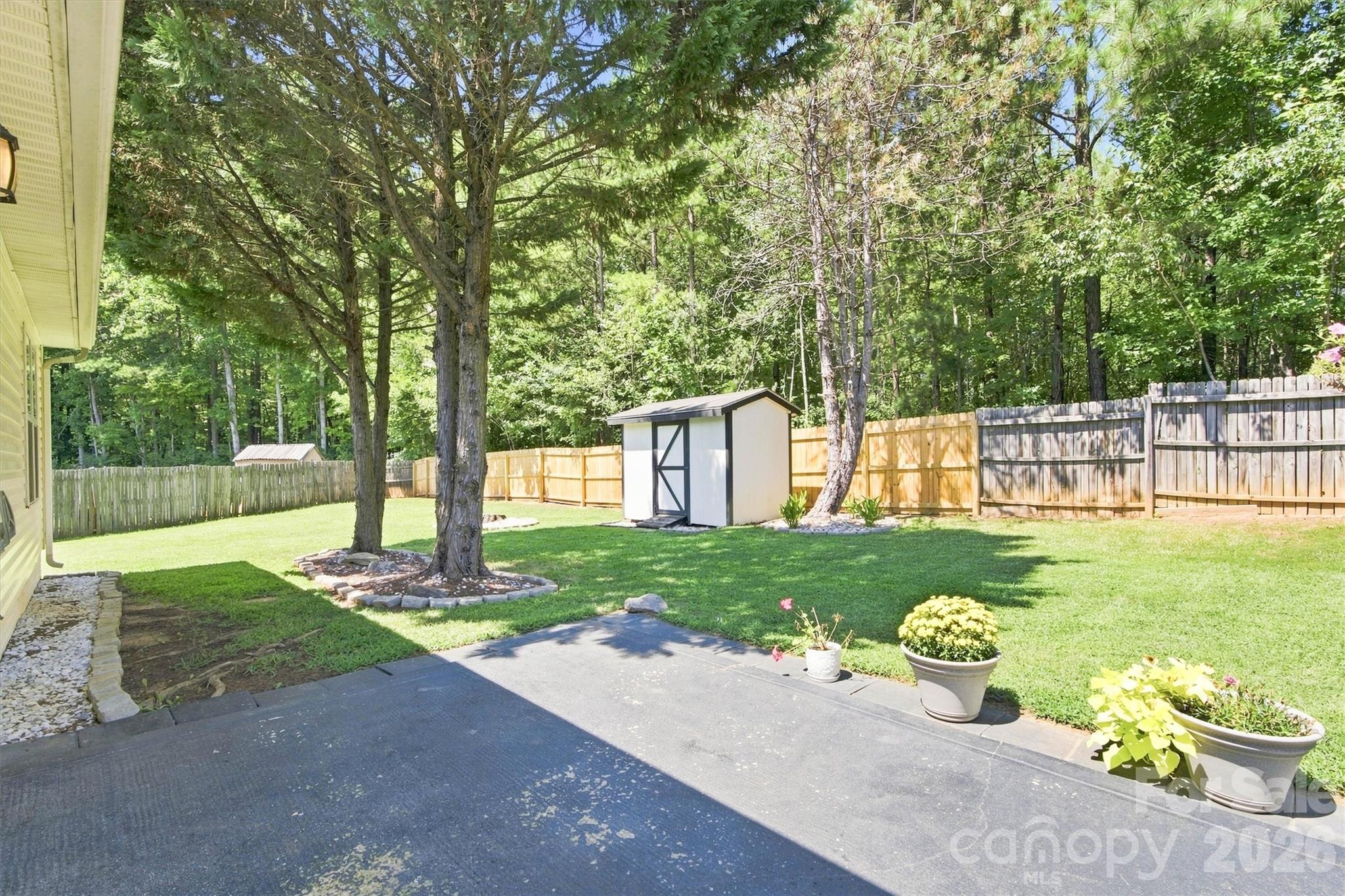 Backyard - 119 Sweet Martha Drive, Mooresville