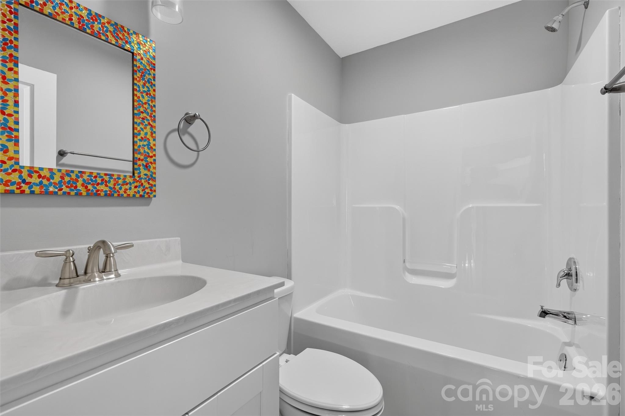 Full bath upstairs - 134 Shelburne Road, Asheville