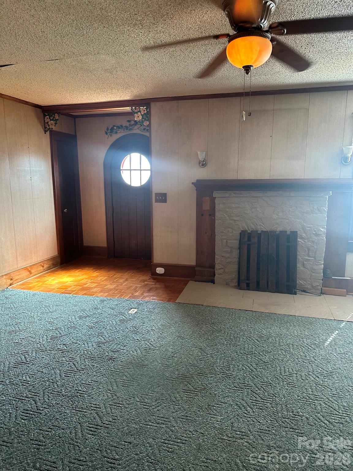 Owner's picture - Living room/fireplace (no furniture) - 106 Myrtle Street, Morganton