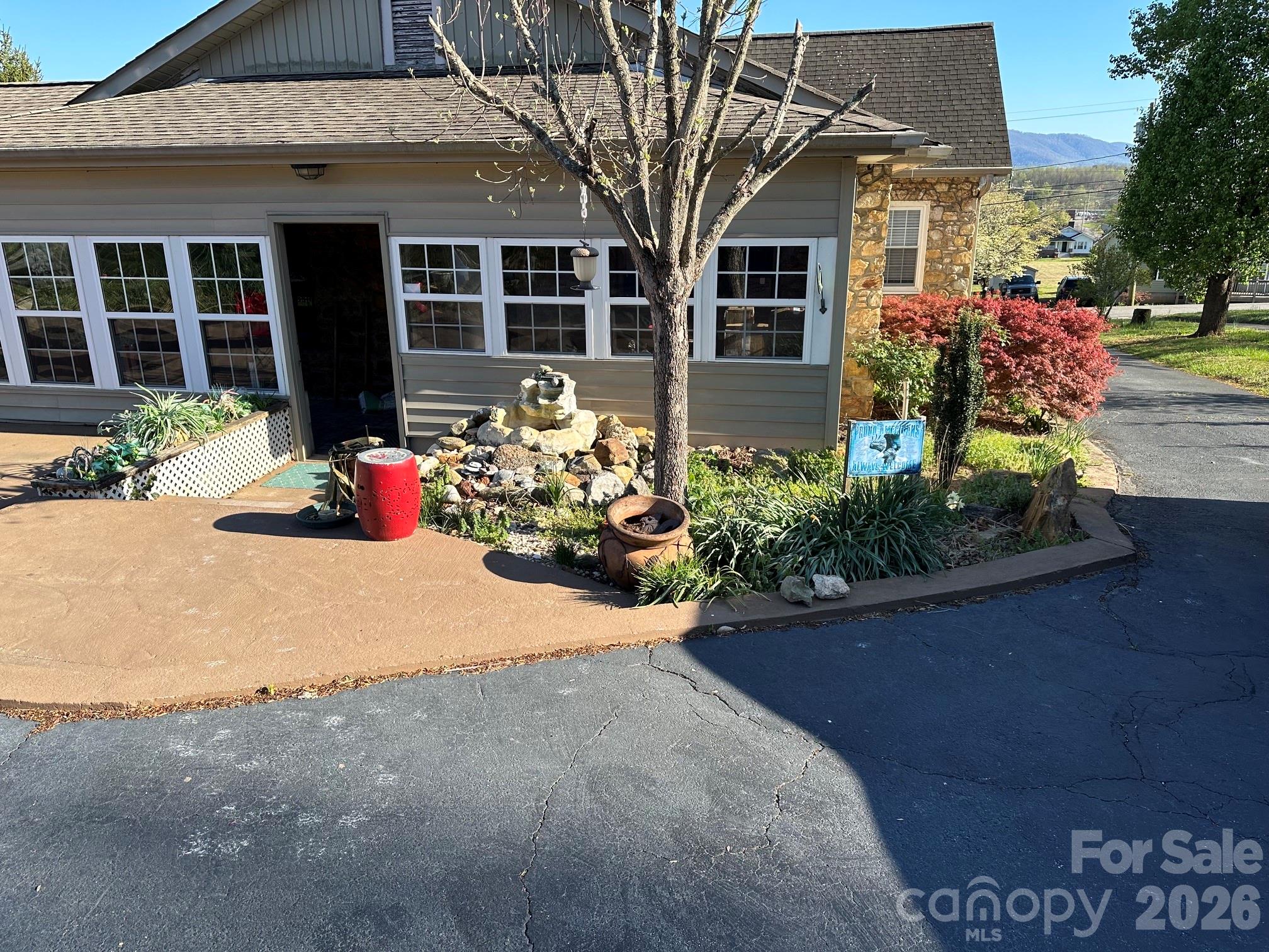 Rear of house (enclosed porch) - 106 Myrtle Street, Morganton